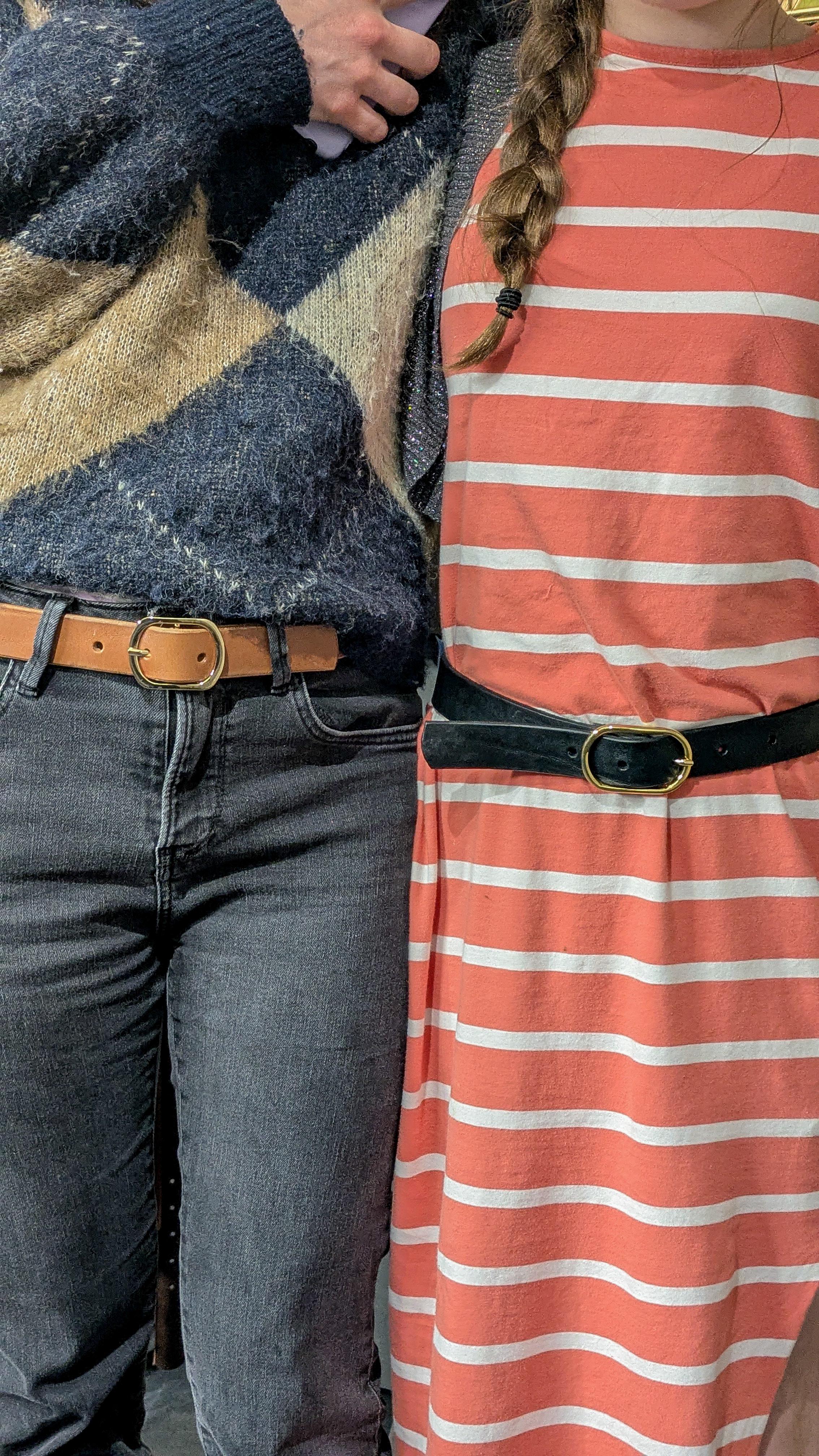 Lederen riem workshop - Foto