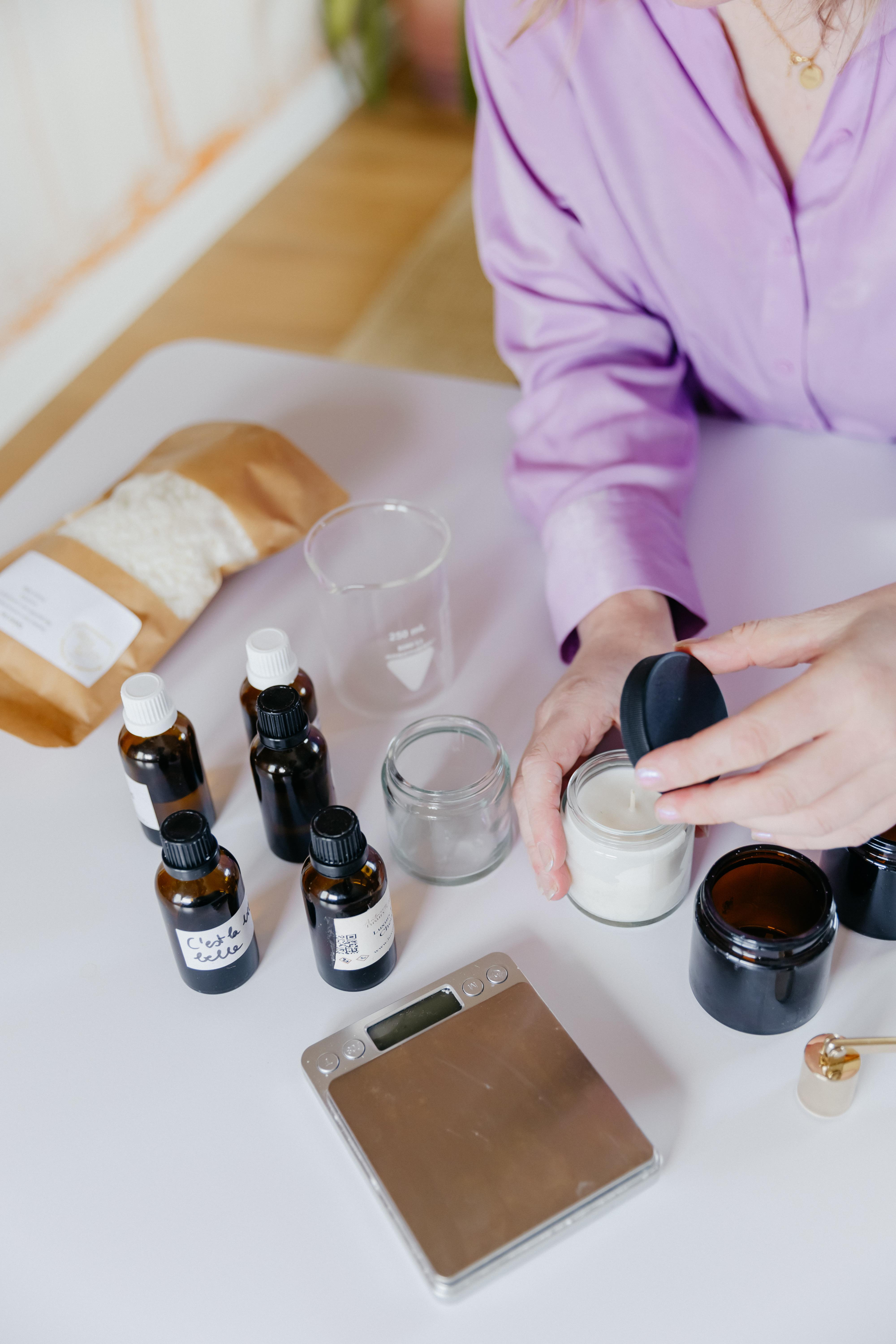 Geurkaarsen workshop - Foto