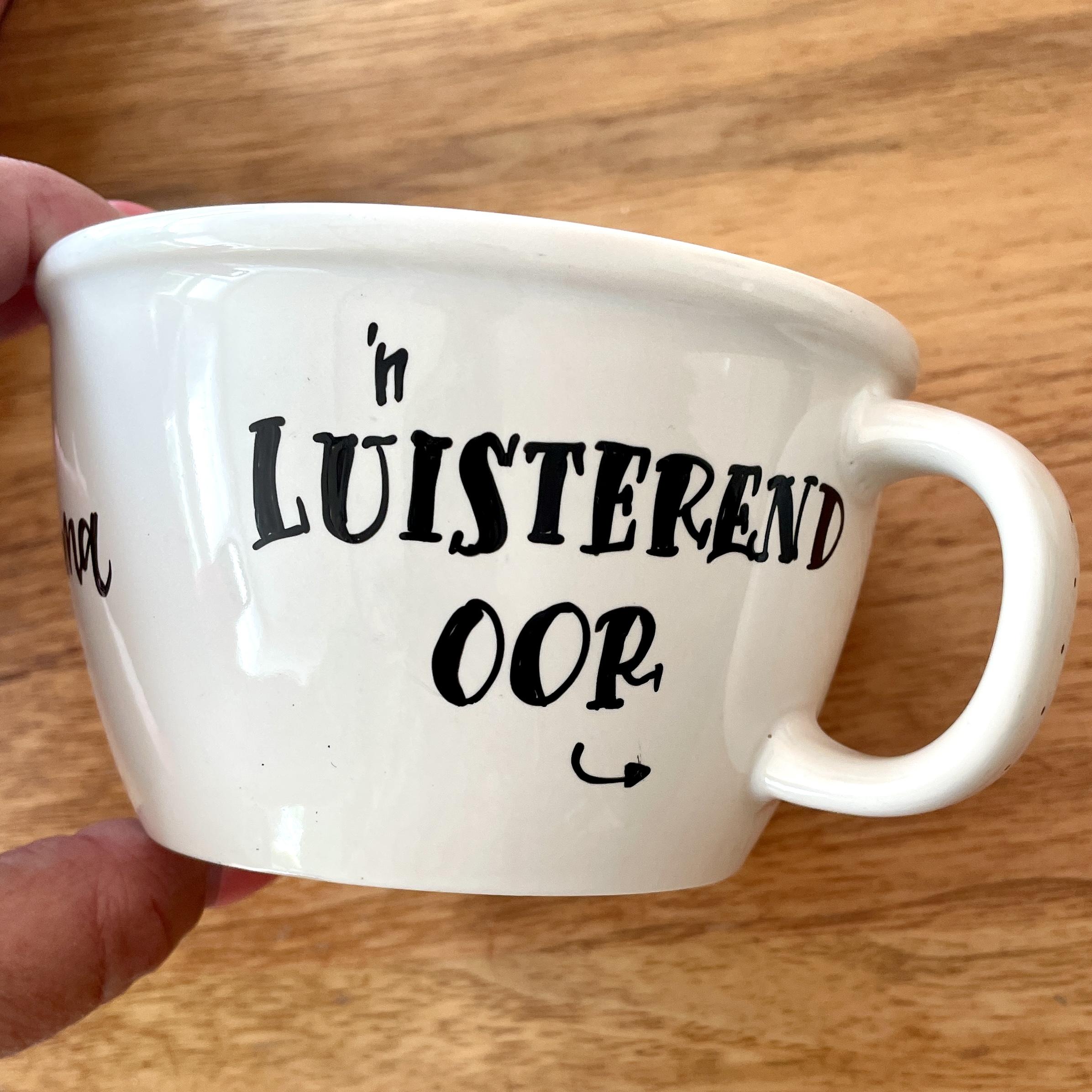 Workshop Handlettering op servies: Zet het op een bordje! - Foto