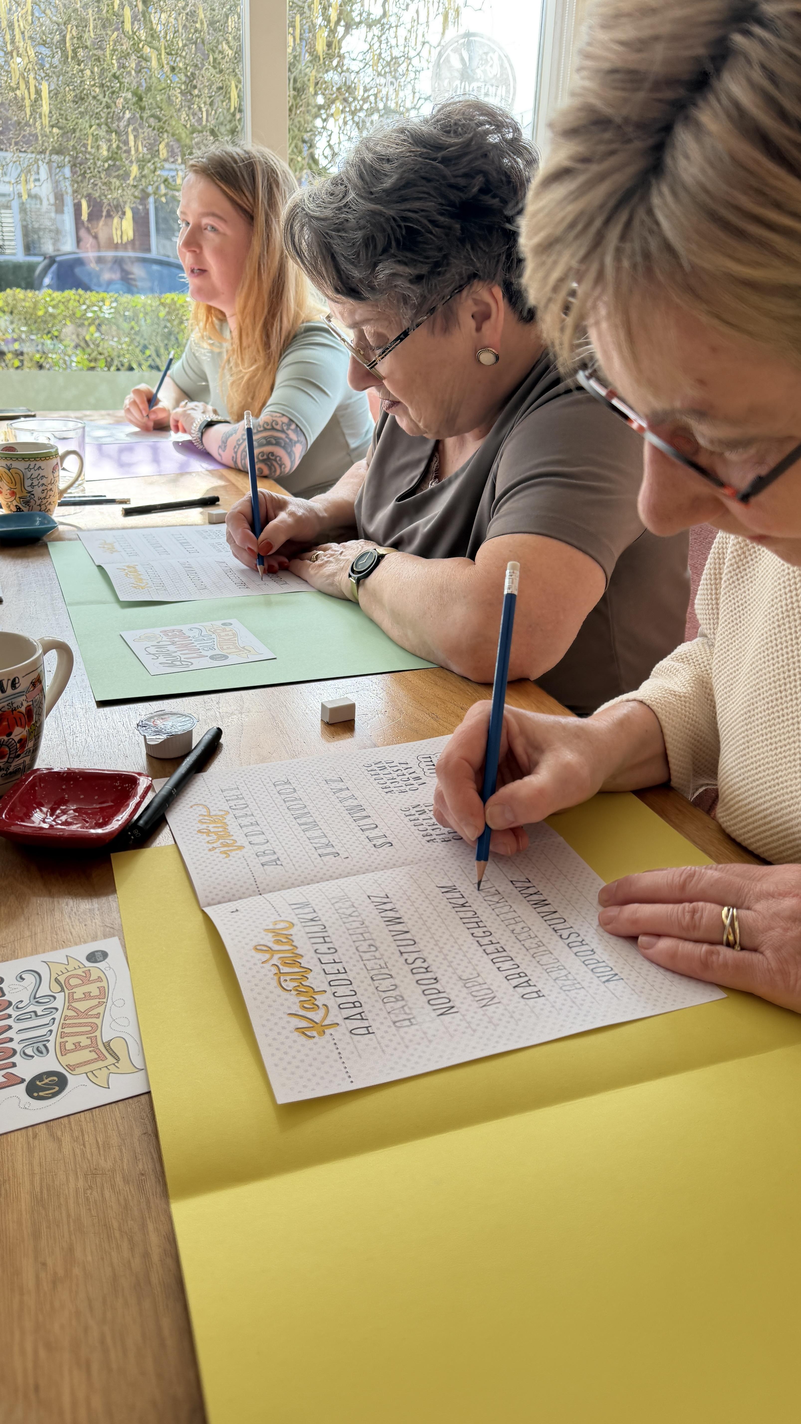 Letter je te pletter, Handlettering! - Foto