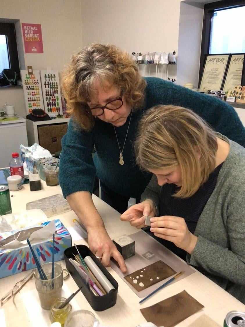 Ringen maken - Zilverklei Workshop - Foto