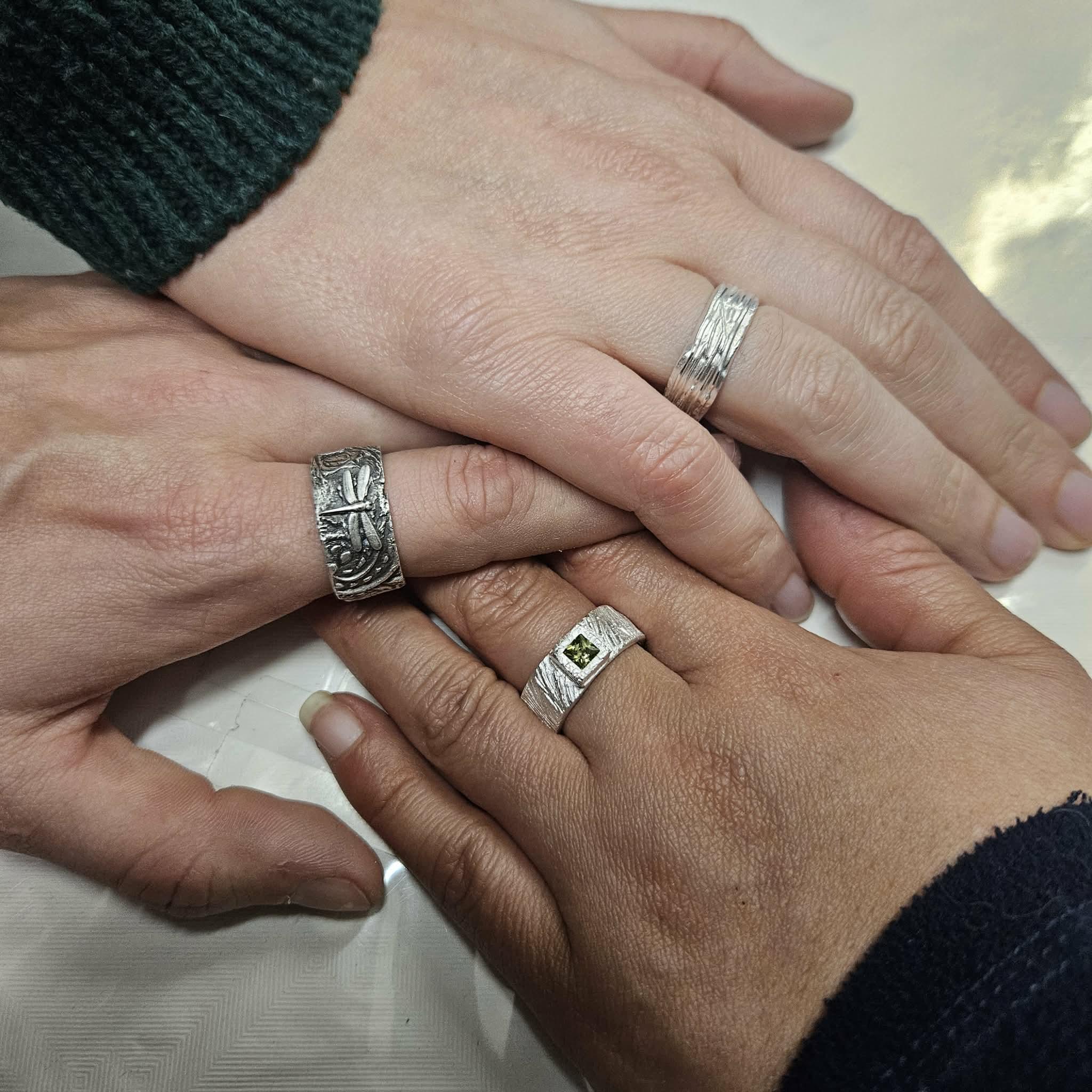 Ringen maken - Zilverklei Workshop - Foto