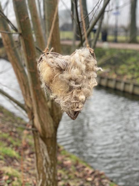Hart voor de vogel:nestmateriaal-inoopworkshop - Foto