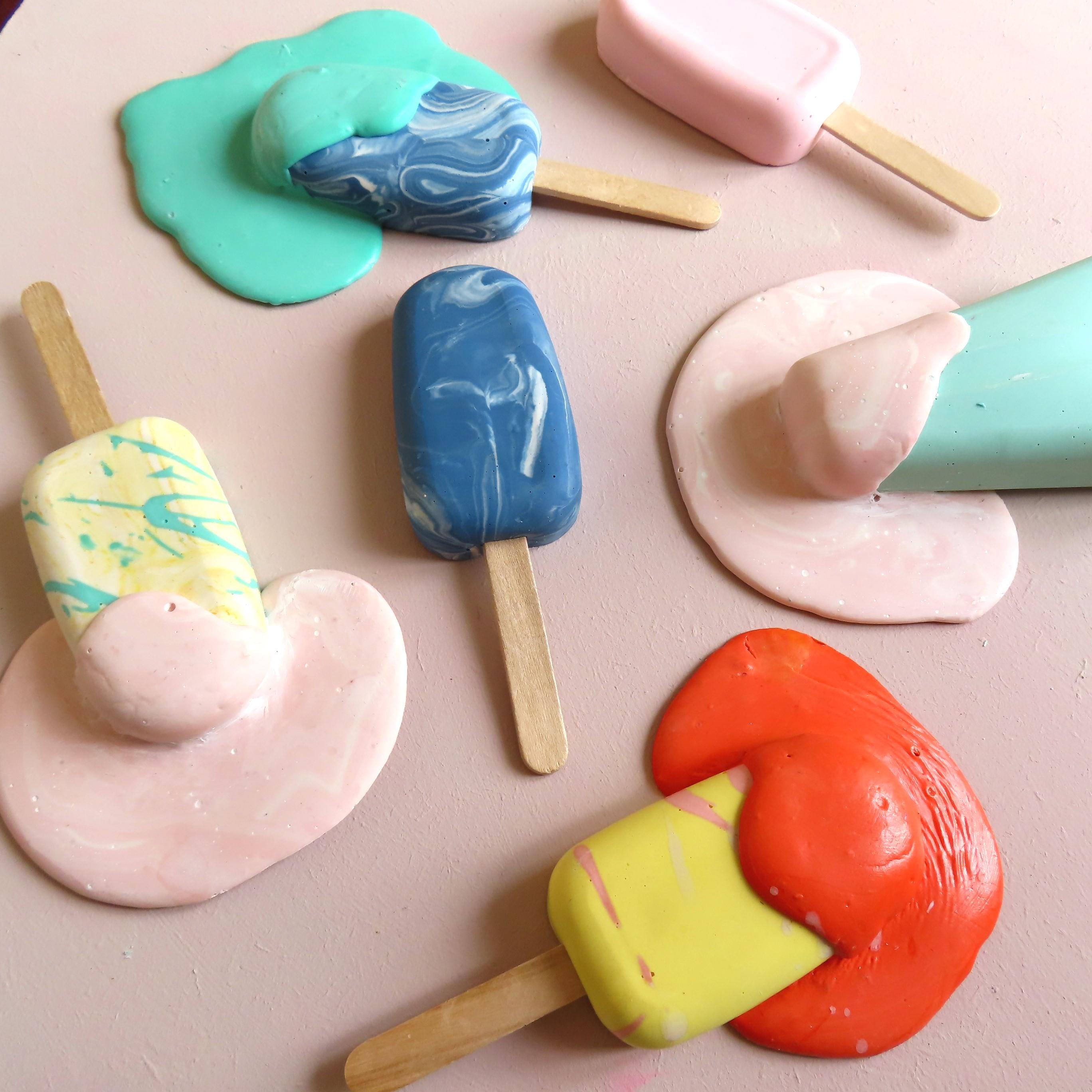 Ouder-kind workshop Jesmonite - Foto