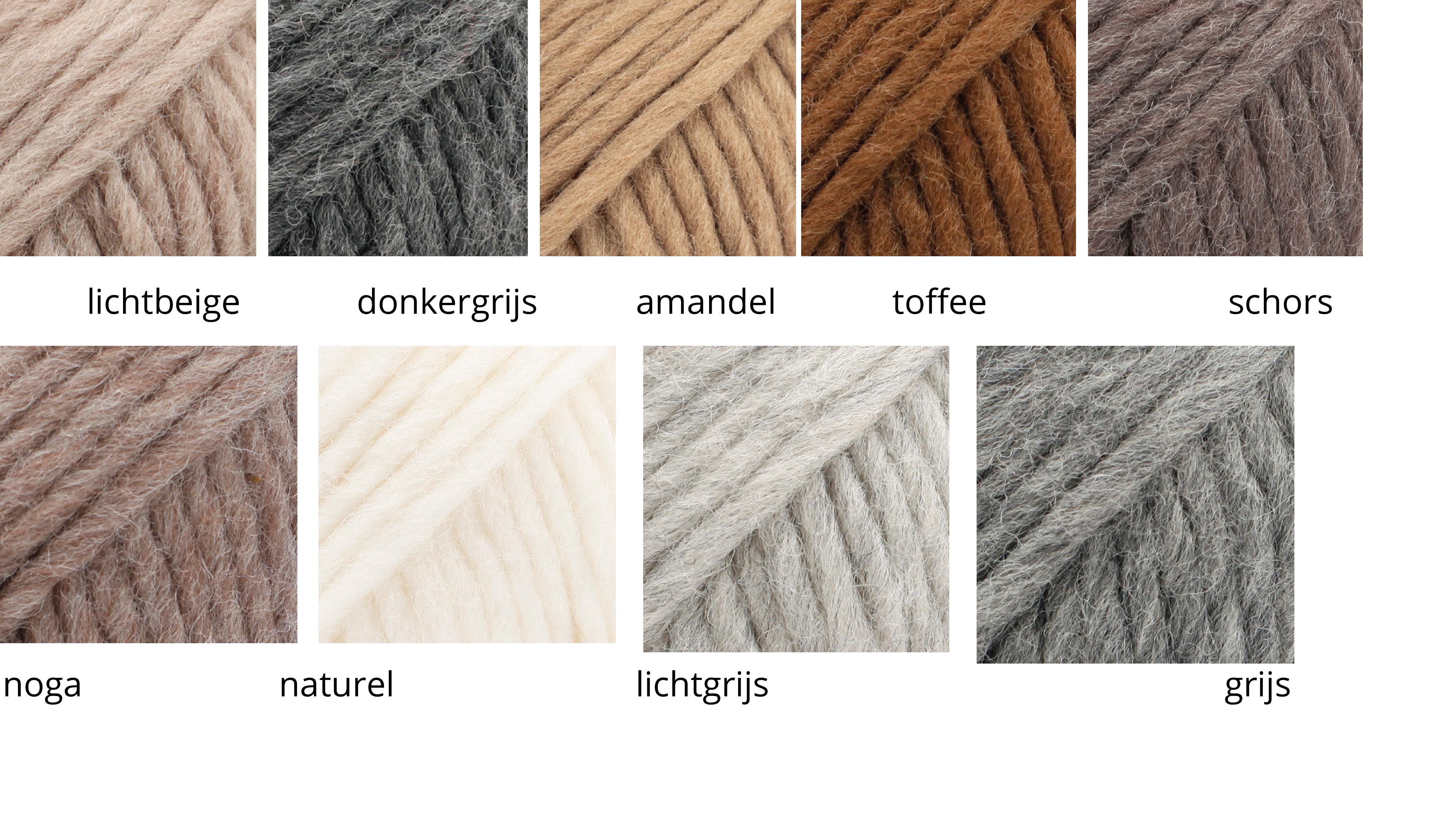 wolwijze gilet uit 100% wol - DIY kit - Foto