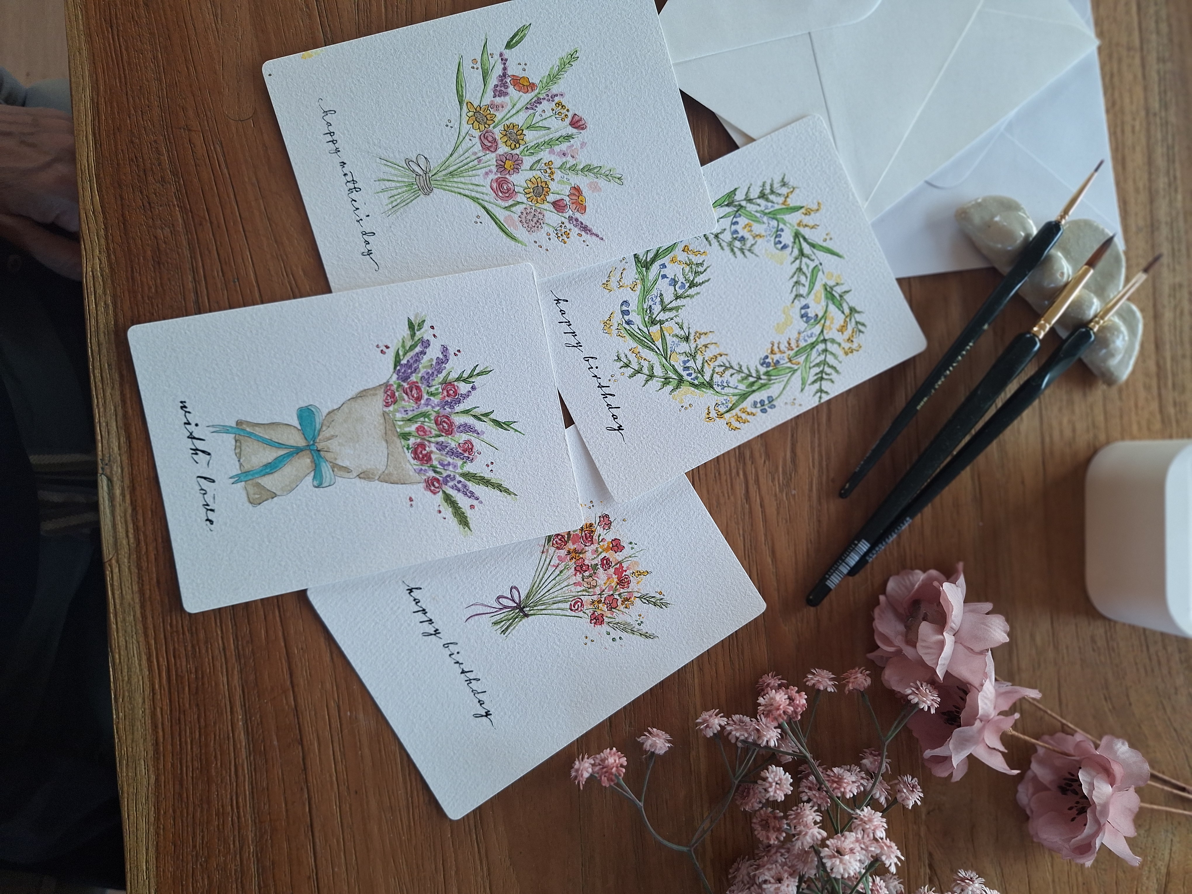 AQUAREL WORKSHOP - BLOEMEN -MECHELEN