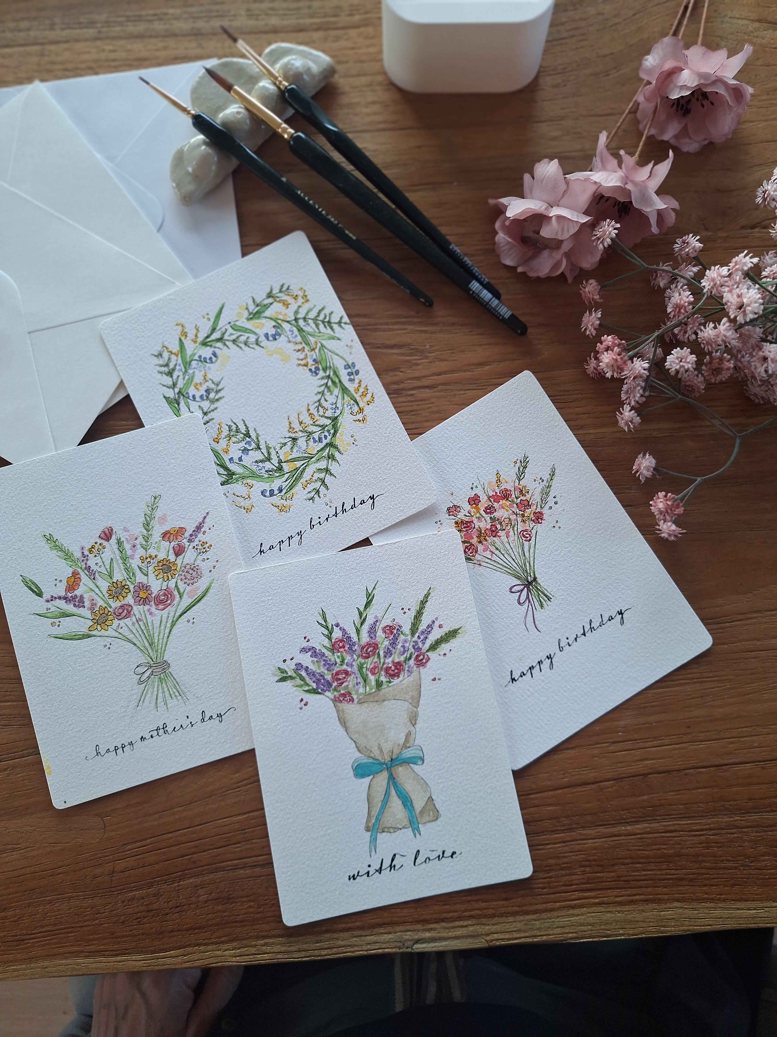 AQUAREL WORKSHOP - BLOEMEN -MECHELEN - Foto