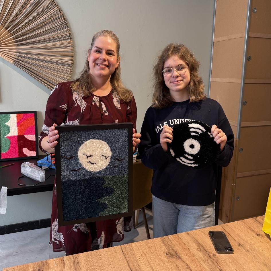 Workshop Tuften 50 x 60 - Foto