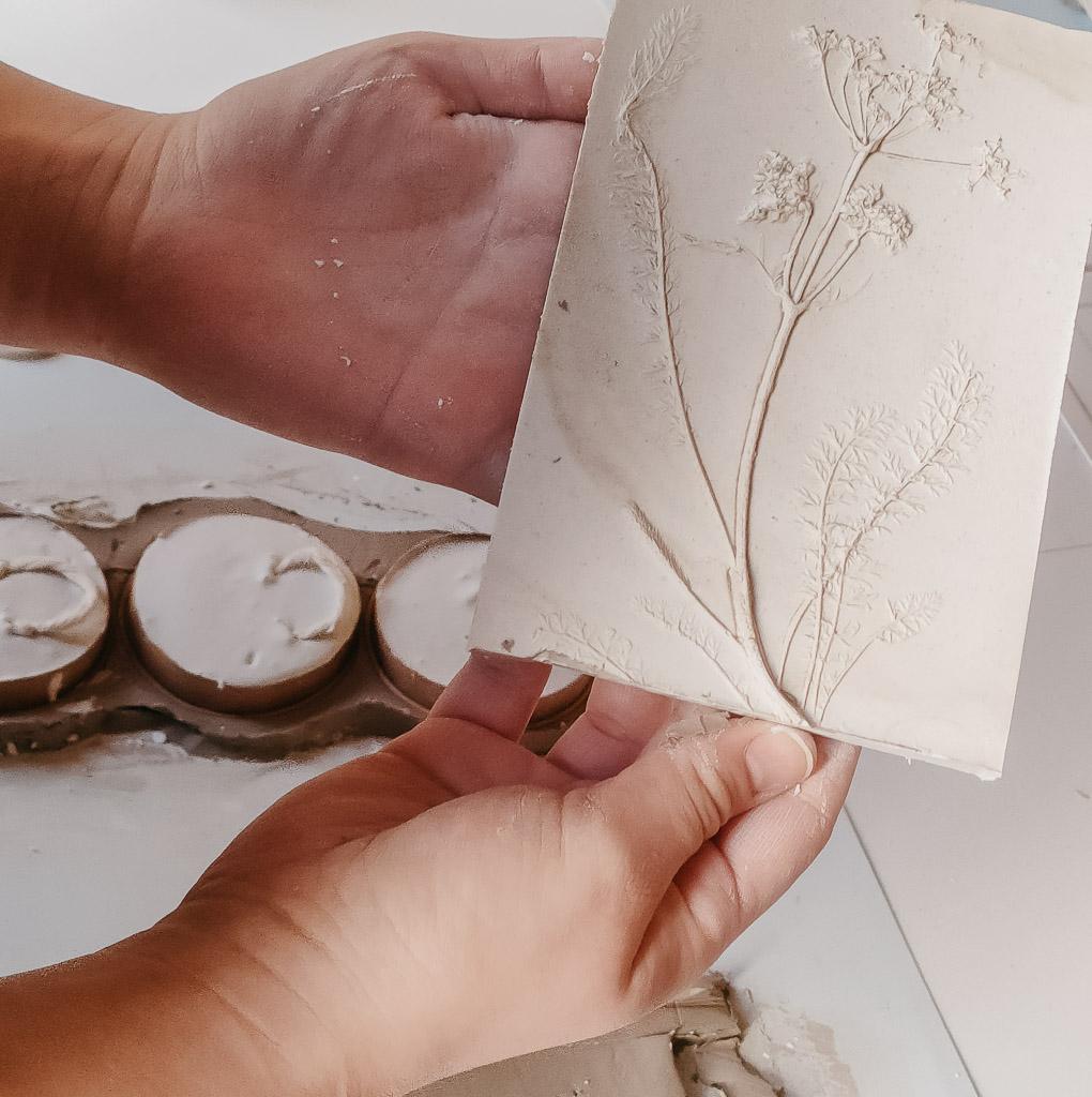 Botanische tegels workshop - Foto