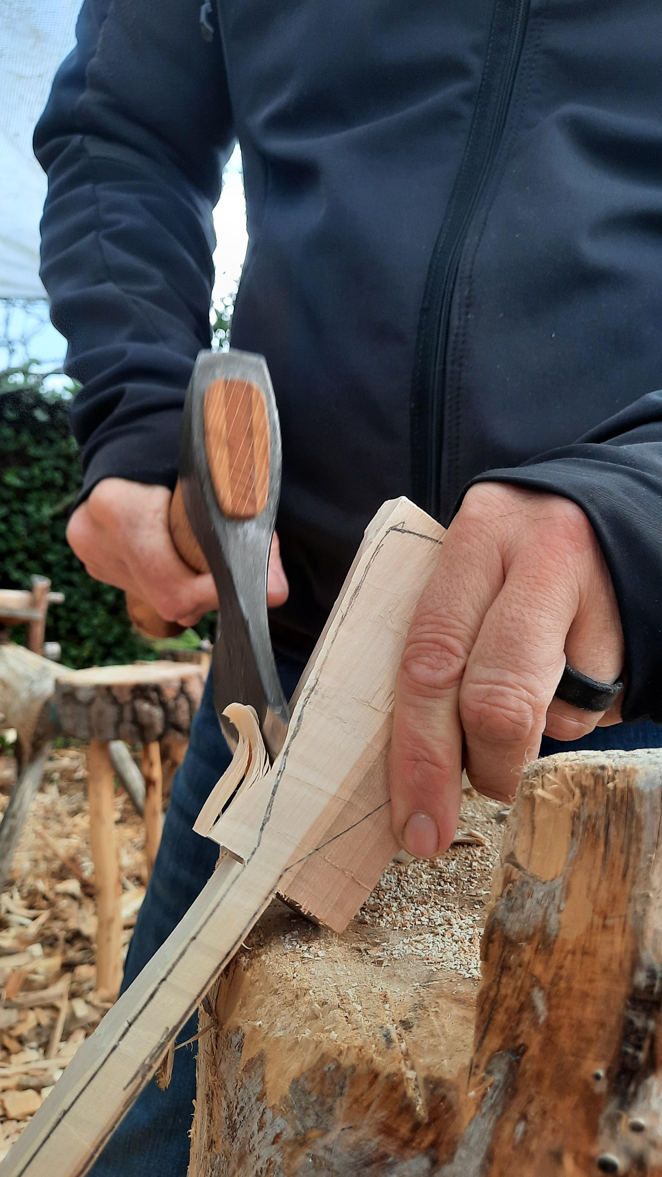 Workshop houten spatel - Foto