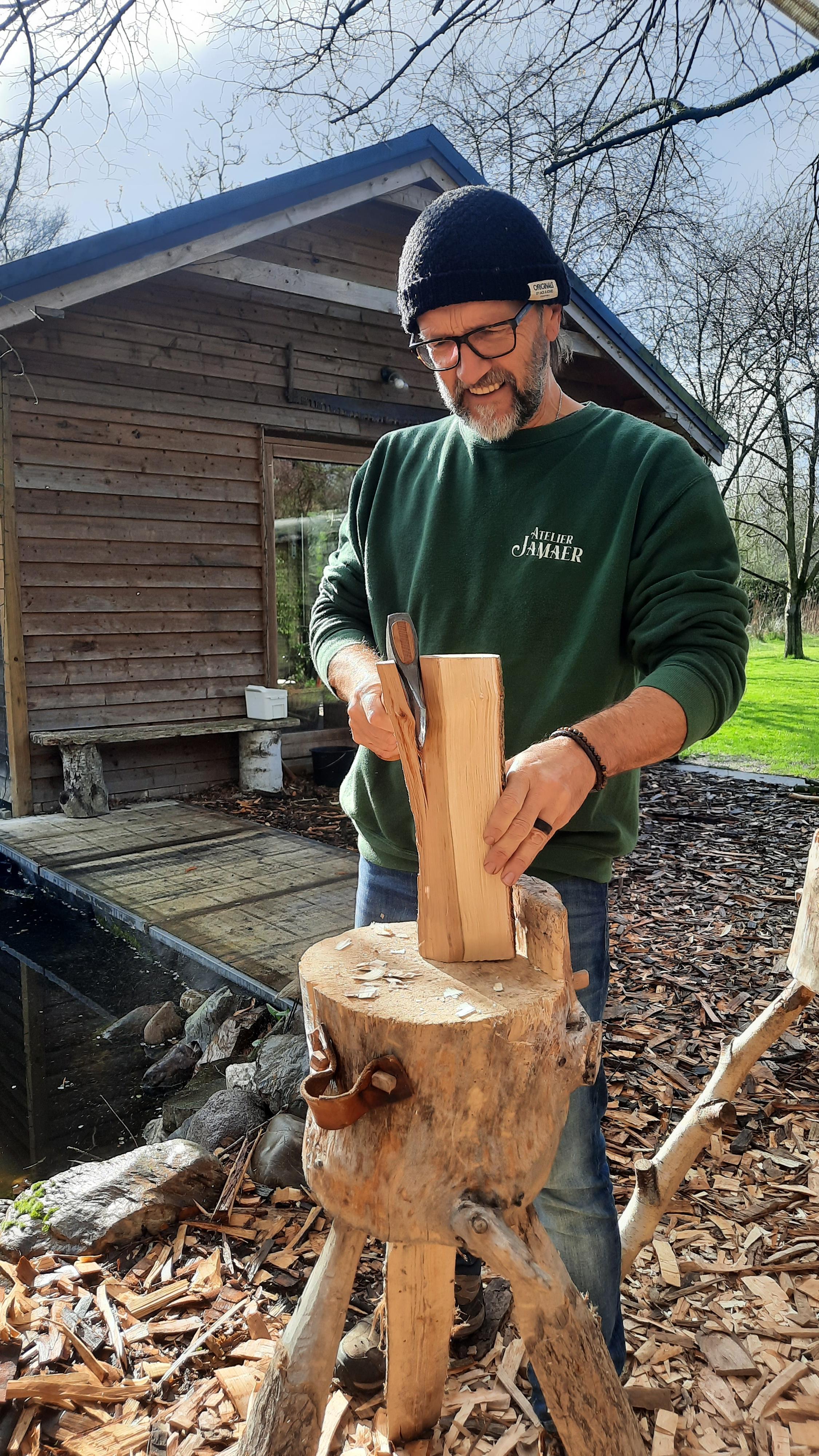 Workshop houten spatel - Foto