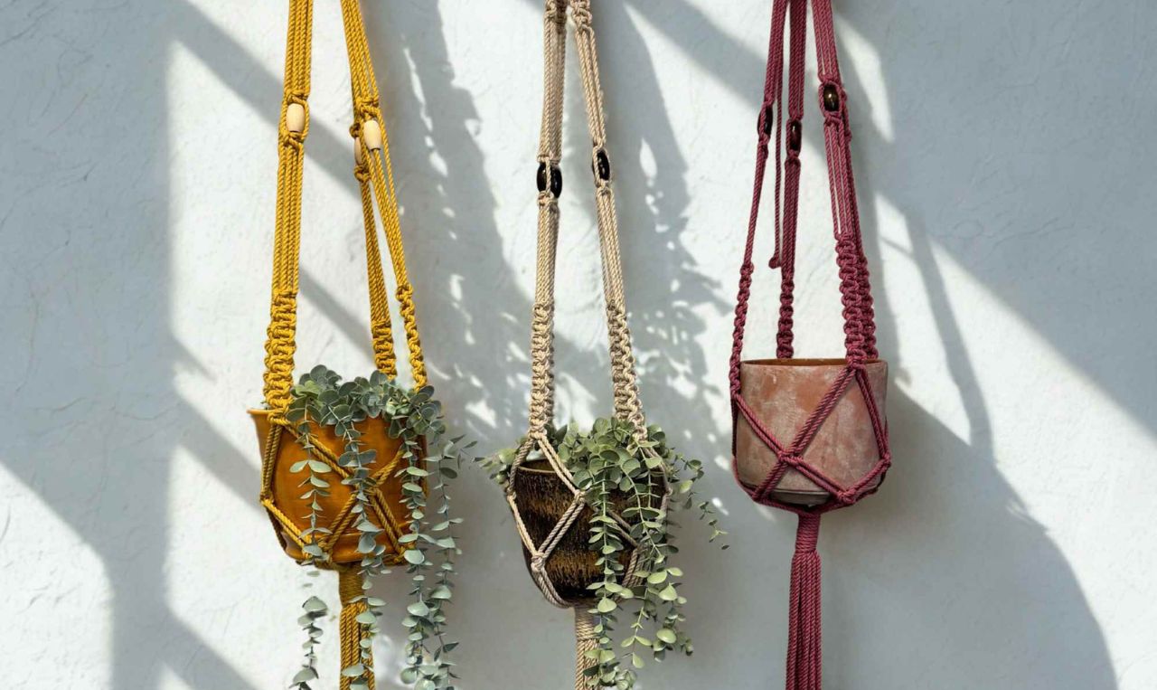 Workshop Macramé plantenhanger