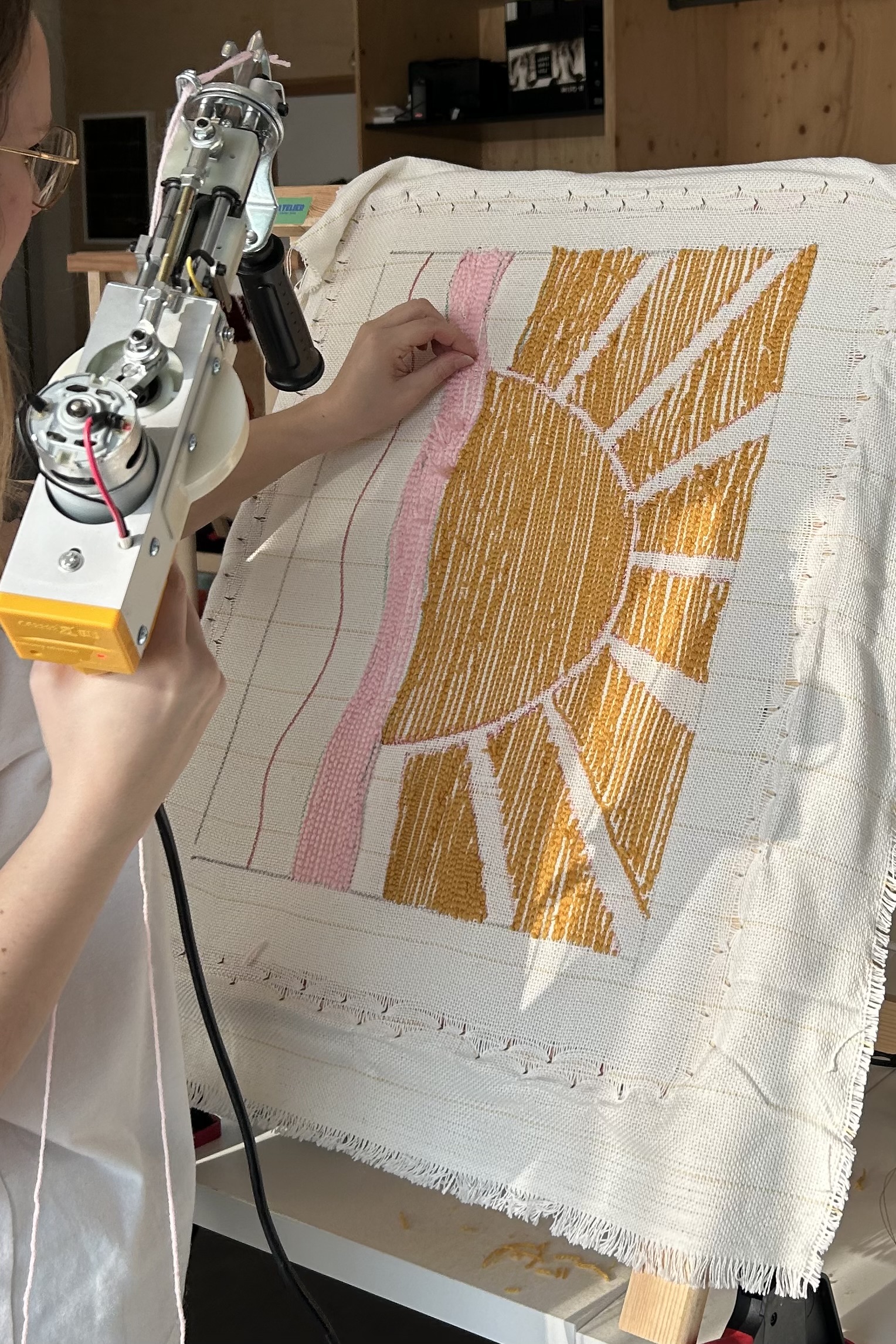 Workshop Tuften voor beginners - maak je eigen wandtapijt