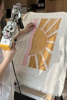 Workshop Tuften voor beginners - maak je eigen wandtapijt