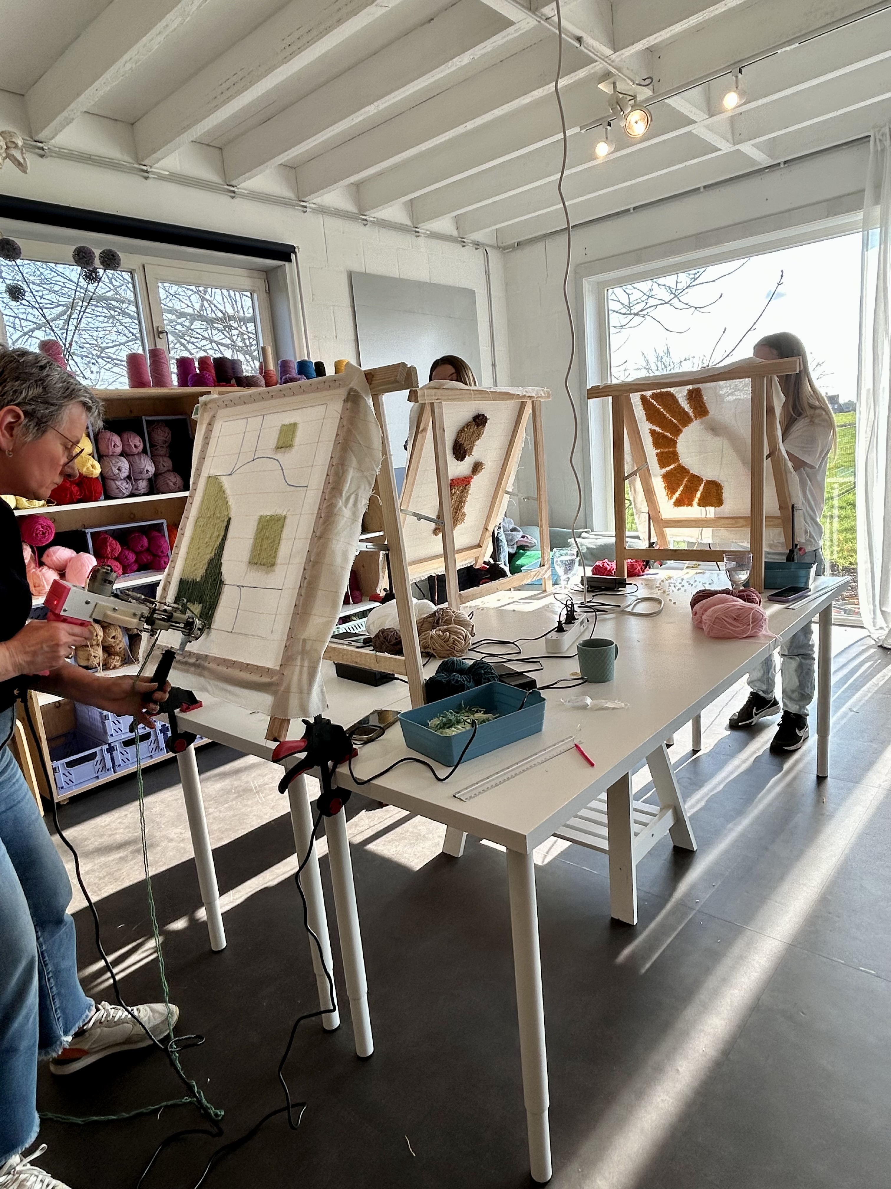 Workshop Tuften voor beginners - maak je eigen wandtapijt