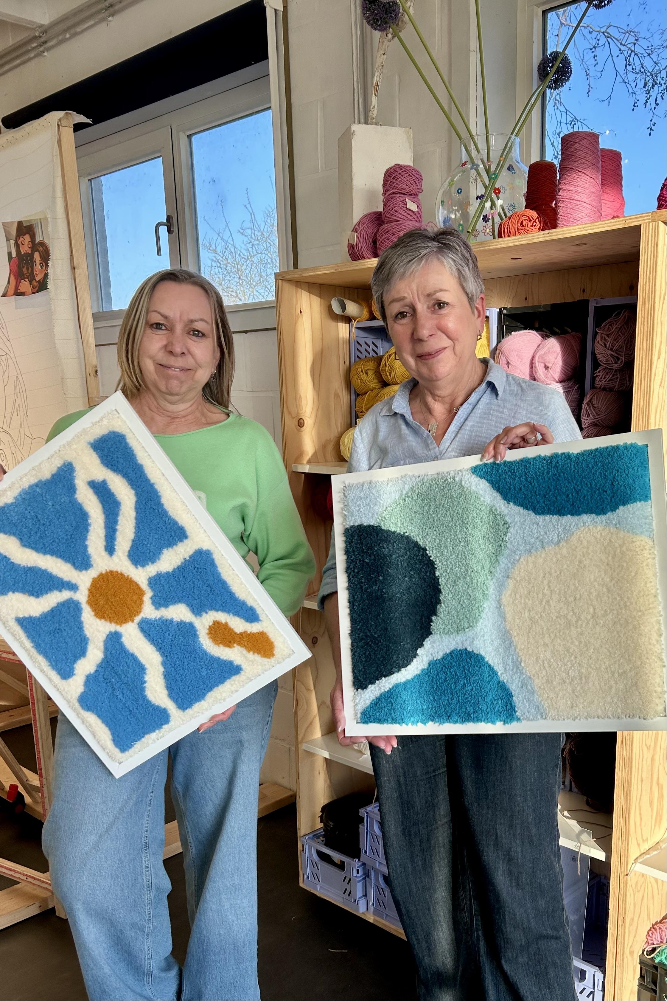 Workshop Tuften voor beginners - maak je eigen wandtapijt - Foto