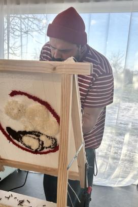 Workshop Tuften voor beginners - maak je eigen wandtapijt