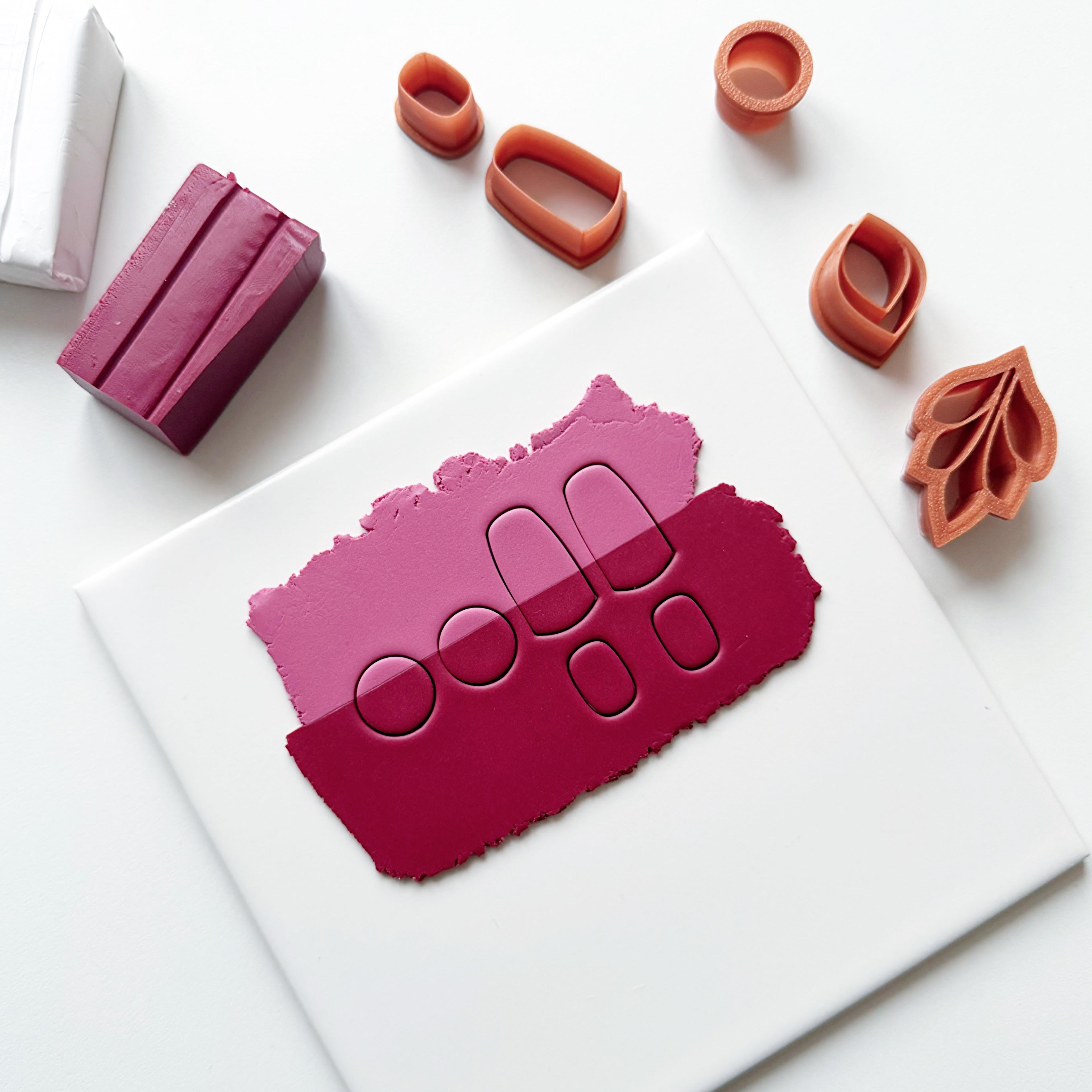 DIY pakket - oorbellen maken met polymeerklei - Foto