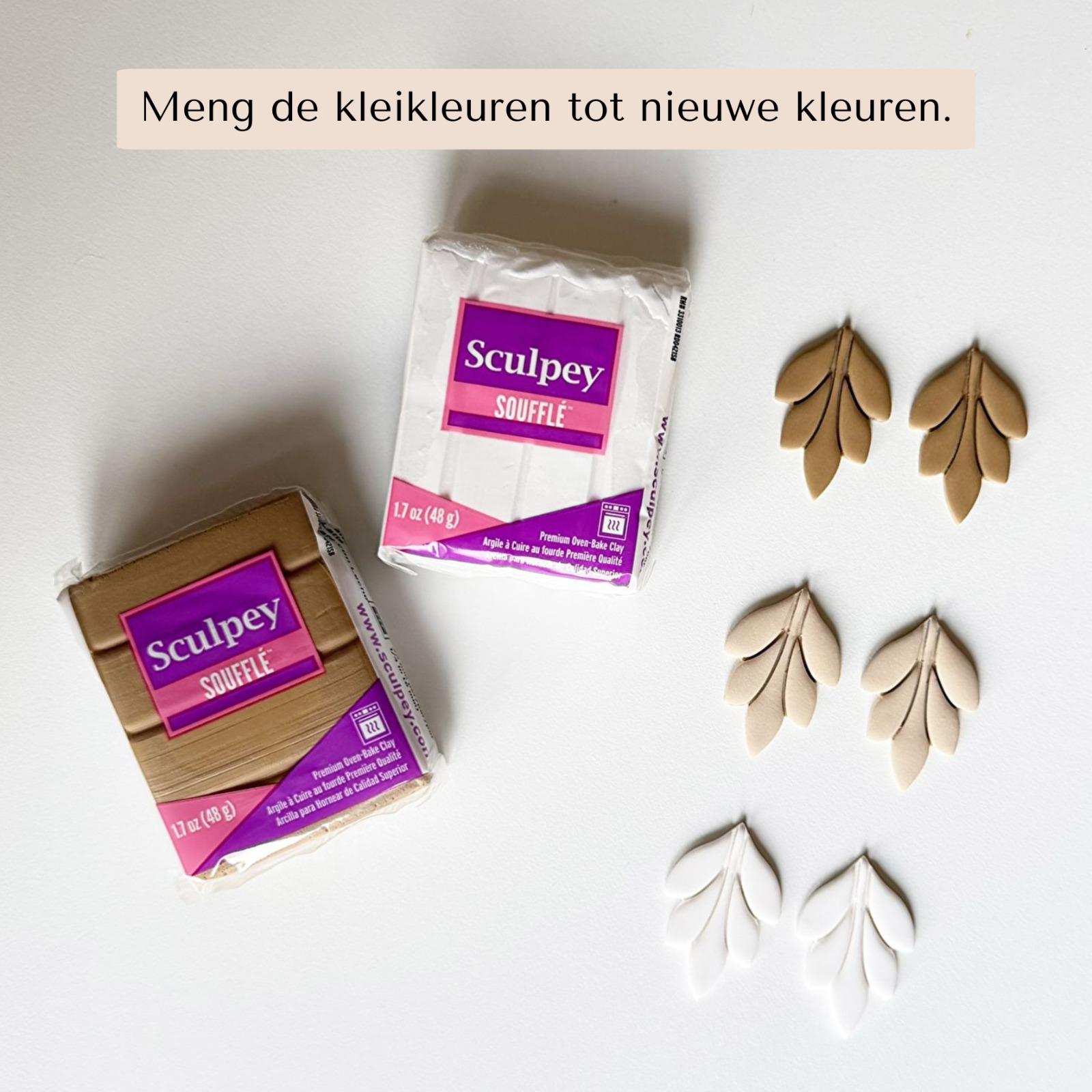 Startpakket XL - oorbellen maken met polymeerklei - Foto