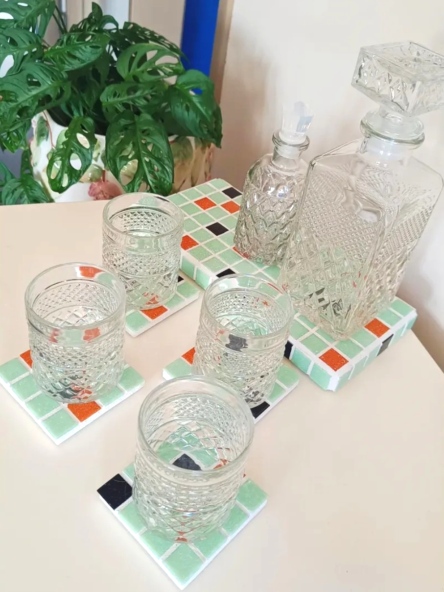 2-delige workshop: Creëer je eigen mozaïek tapasplank & onderleggers