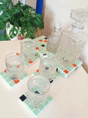 2-delige workshop: Creëer je eigen mozaïek tapasplank & onderleggers