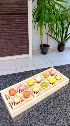 Houtsnijden voor beginners - Kumiko Tray.