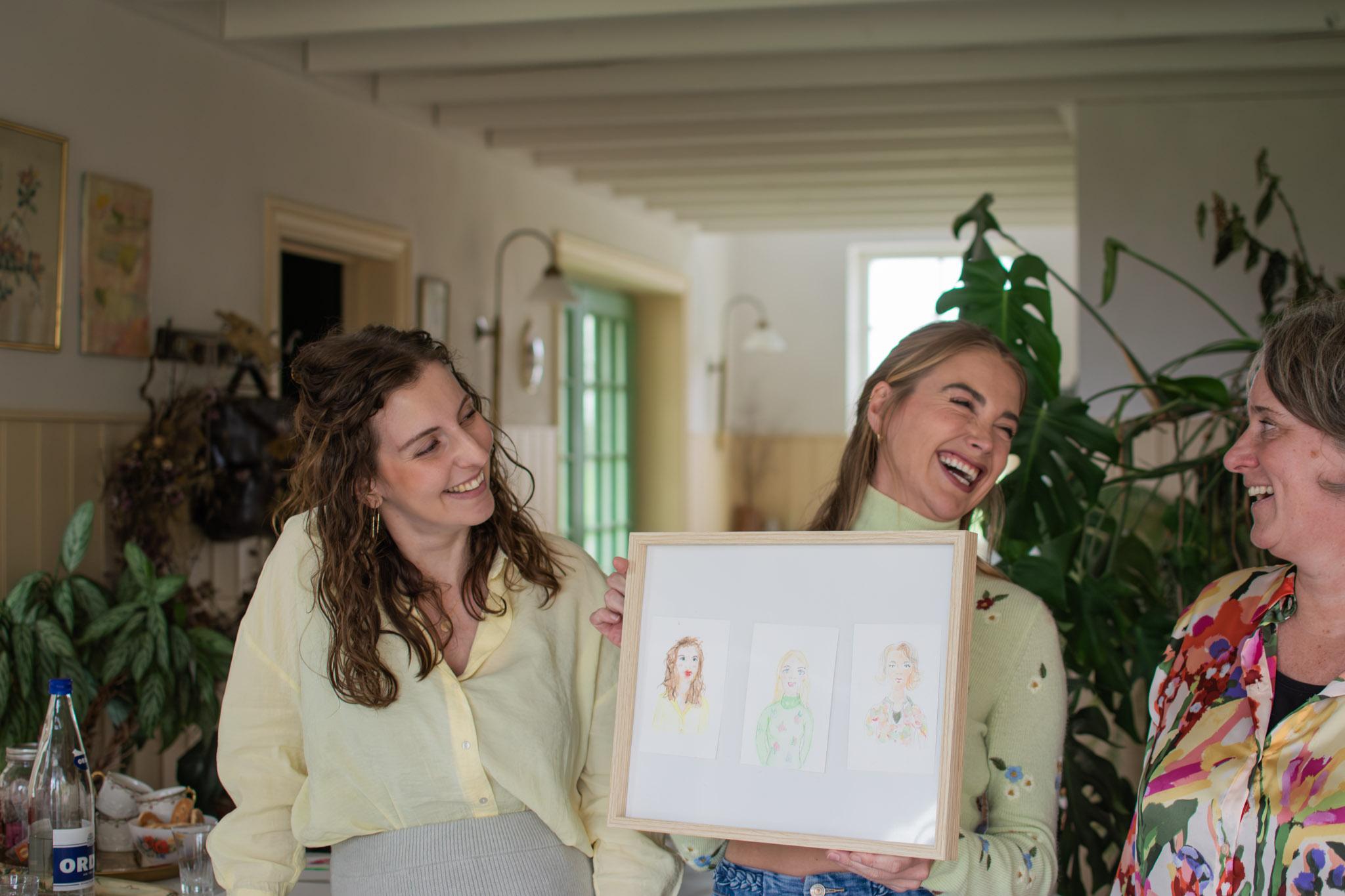 Aquarel workshop voor vrijgezellen - Foto