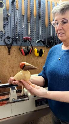 Decoratieve Huisvogels - Workshop Houtdraaien