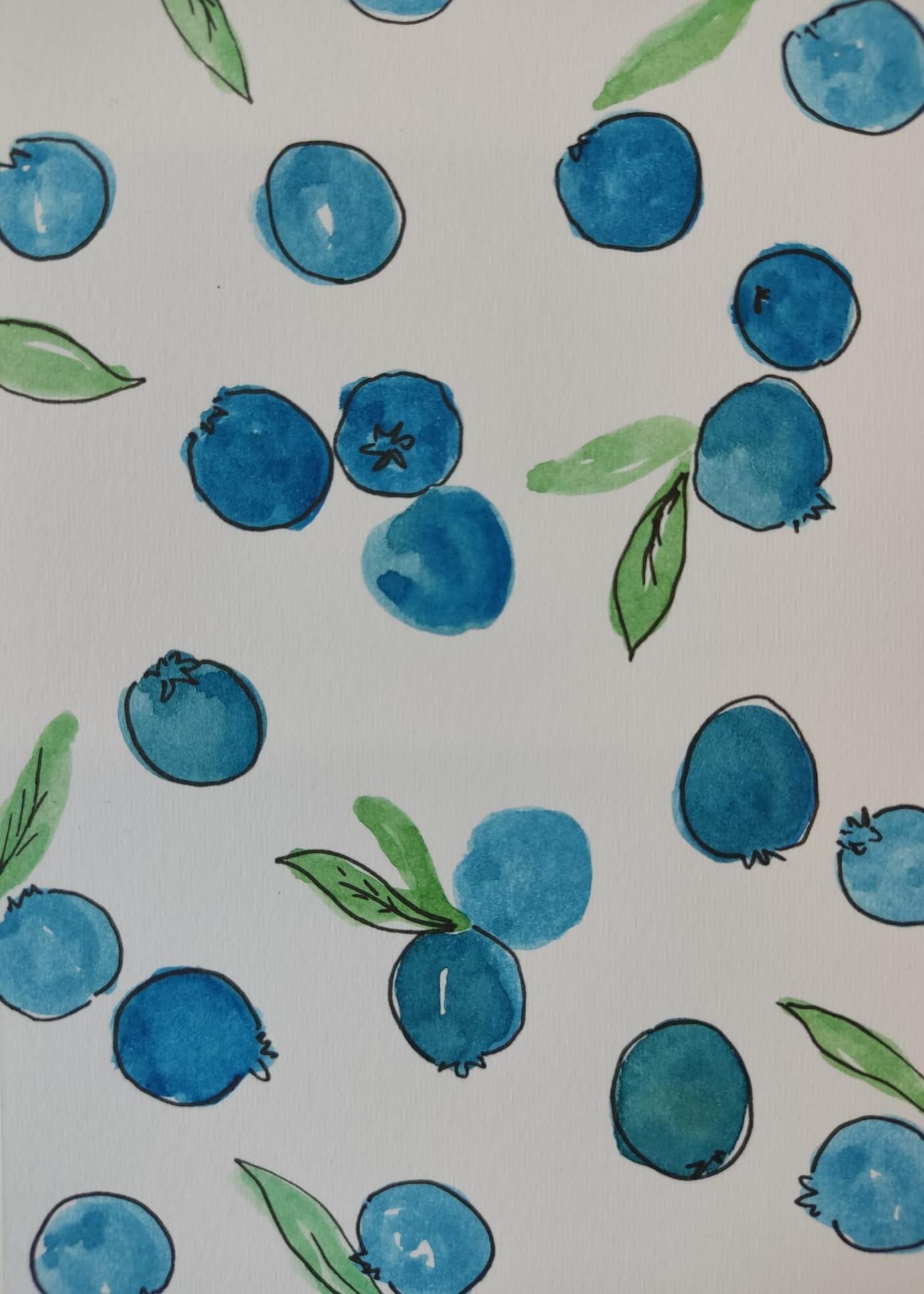 Zomers illustreren met fruit & een frisse smoothie - Foto