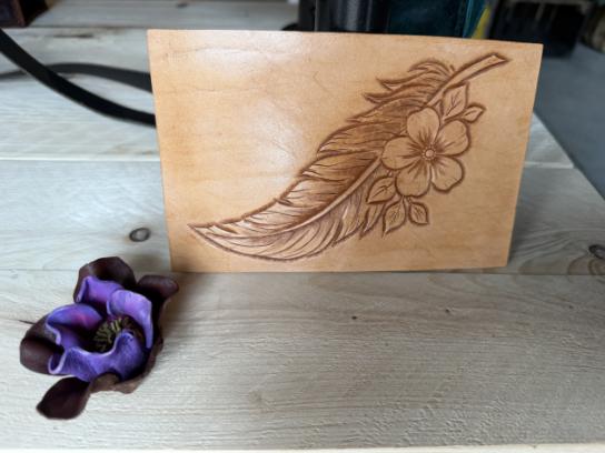 Leathercarving workshop - leer snijden & stempelen in leer