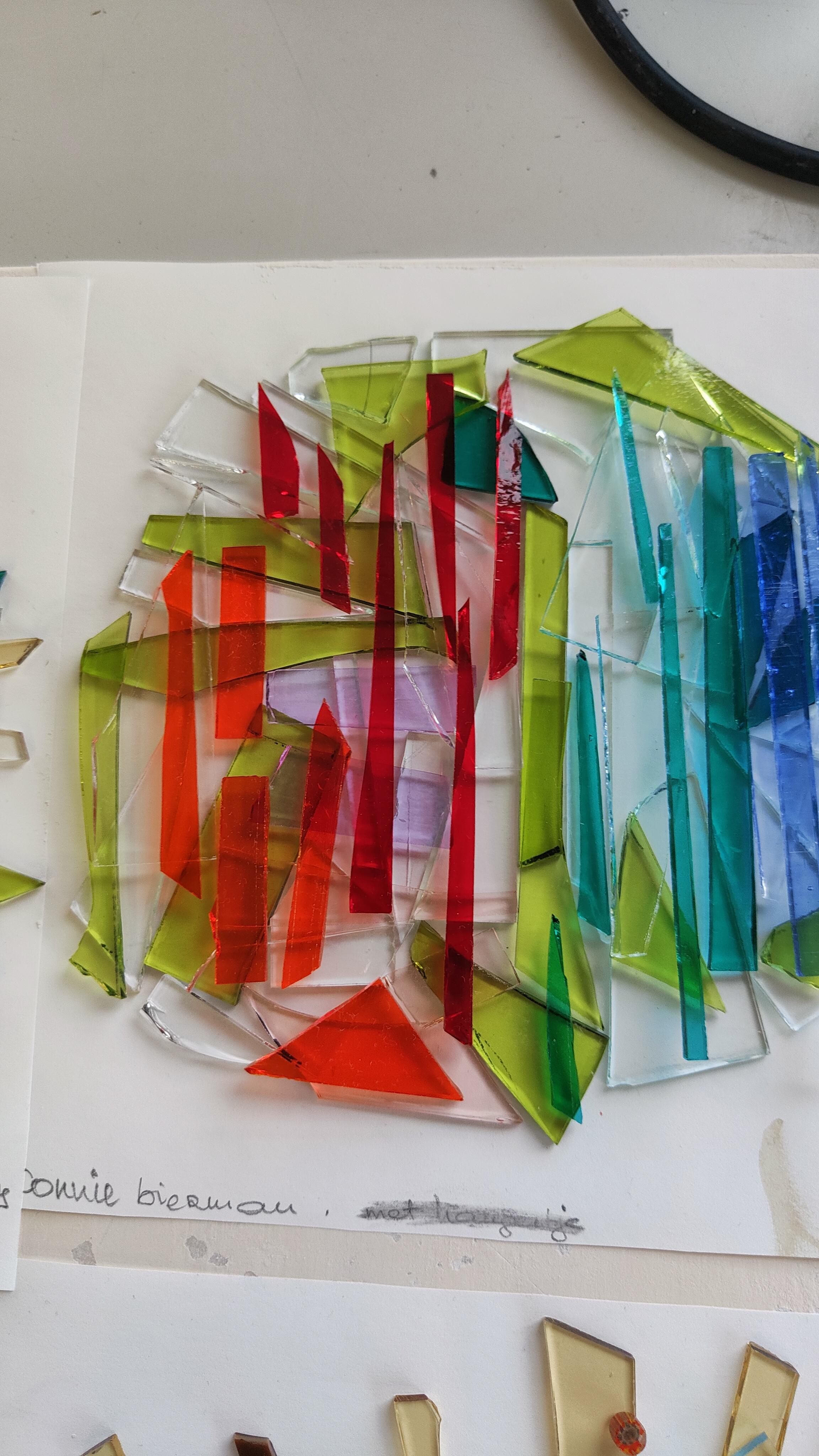 Zomer-glas-hobbyclub deel 1: een schaaltje maken - Foto