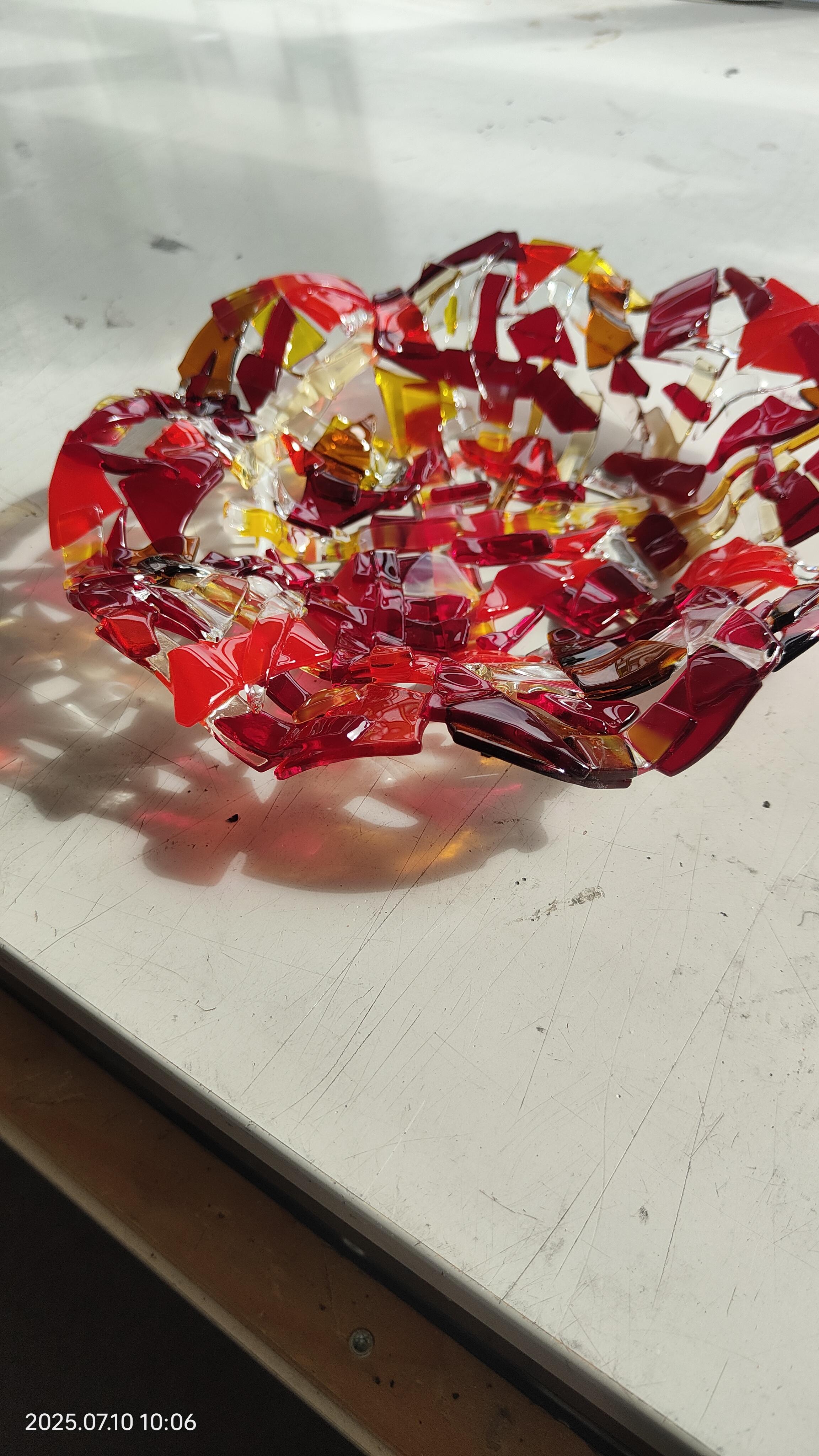 Zomer-glas-hobbyclub deel 1: een schaaltje maken - Foto