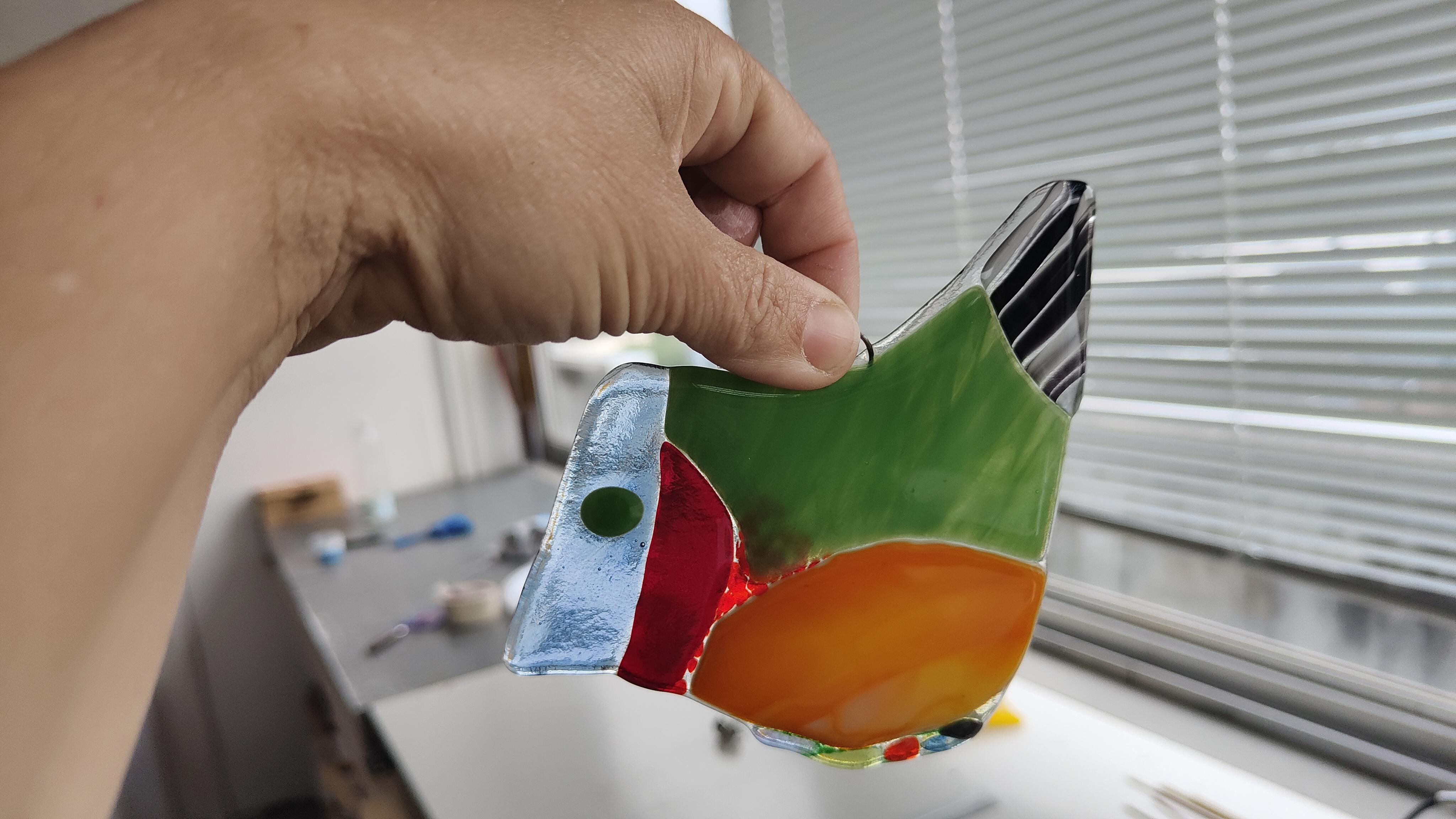 Zomer-glas-hobbyclub deel 2: bloemen en vogels maken van glas - Foto