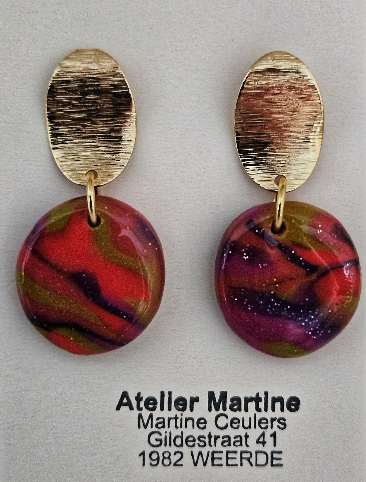 Oorbellen maken met polymeerklei - workshop voor tieners - Foto