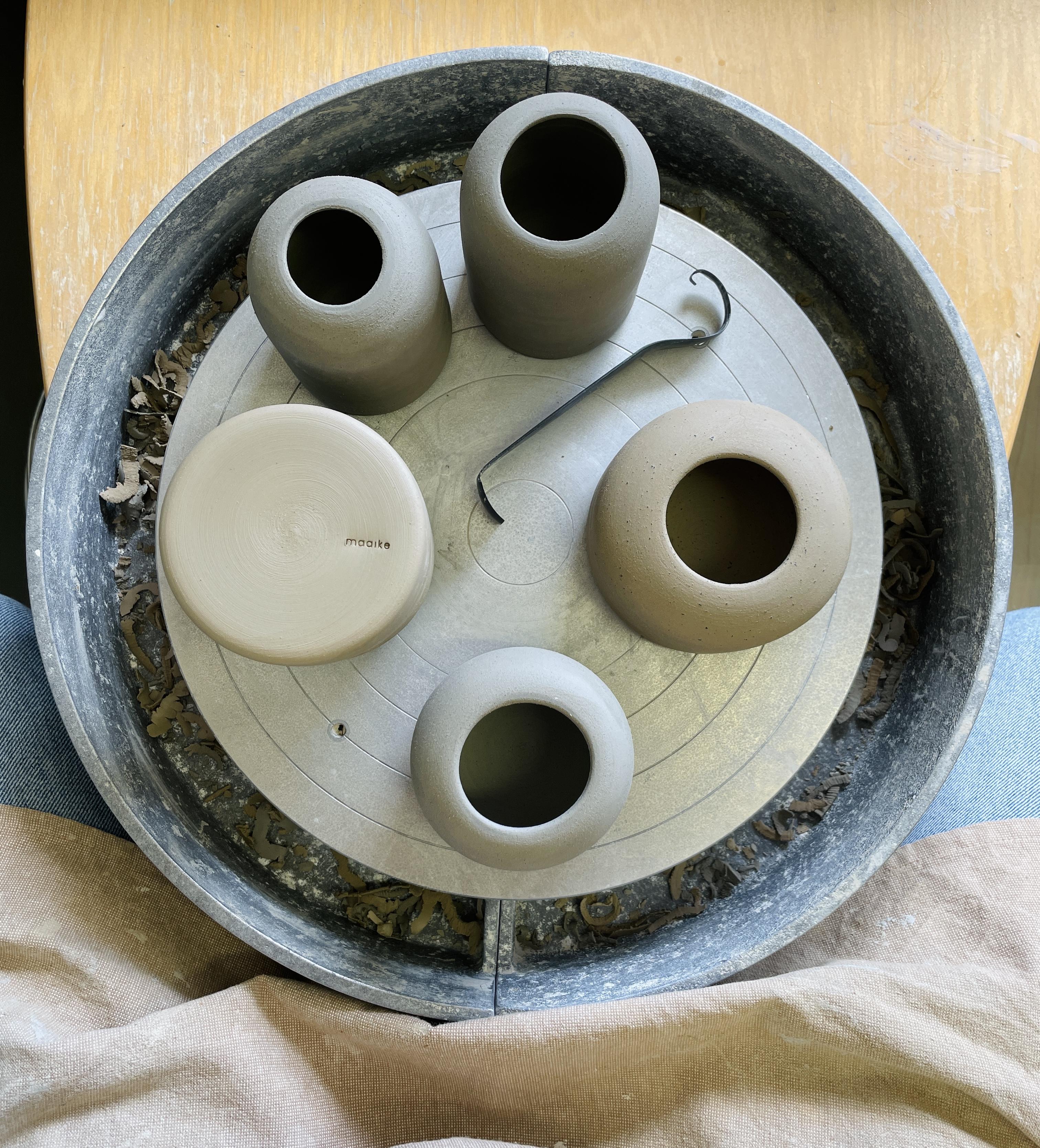 privé keramiek workshop - draaischijf (2 personen) - 12 juni - Foto