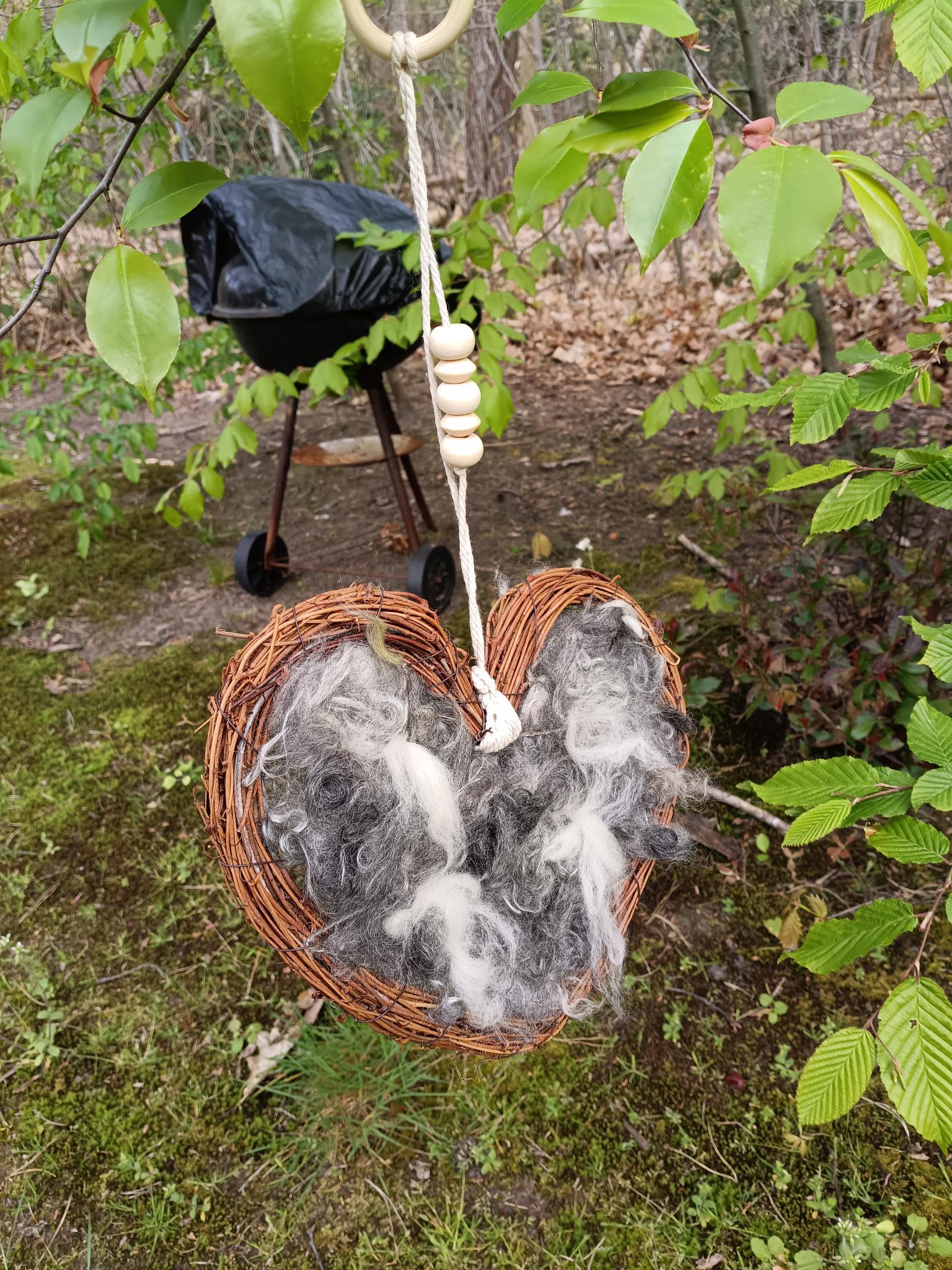 Hart voor de vogel:nestmateriaal-inoopworkshop - Foto