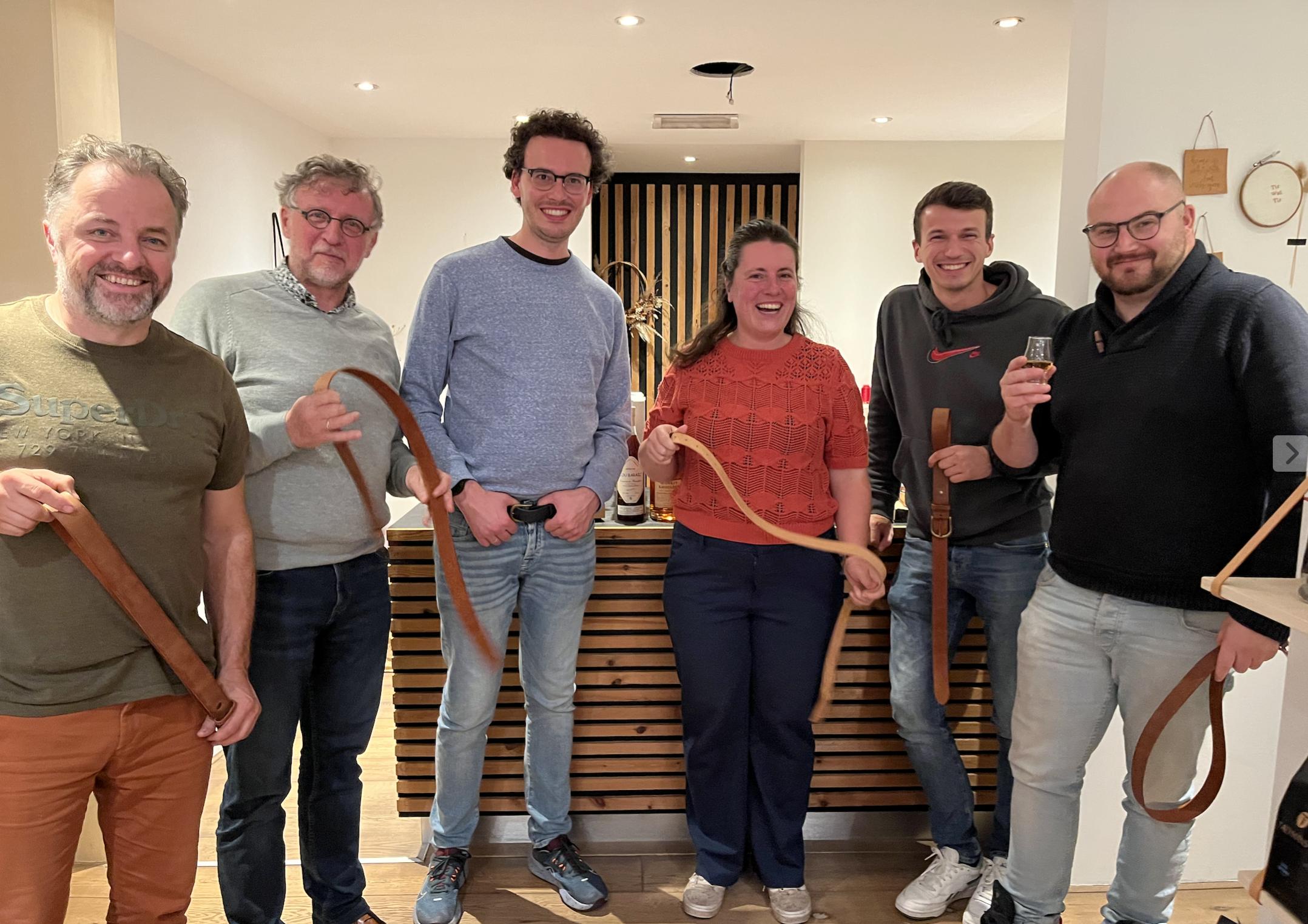 Workshop lederen broeksriem maken - Foto