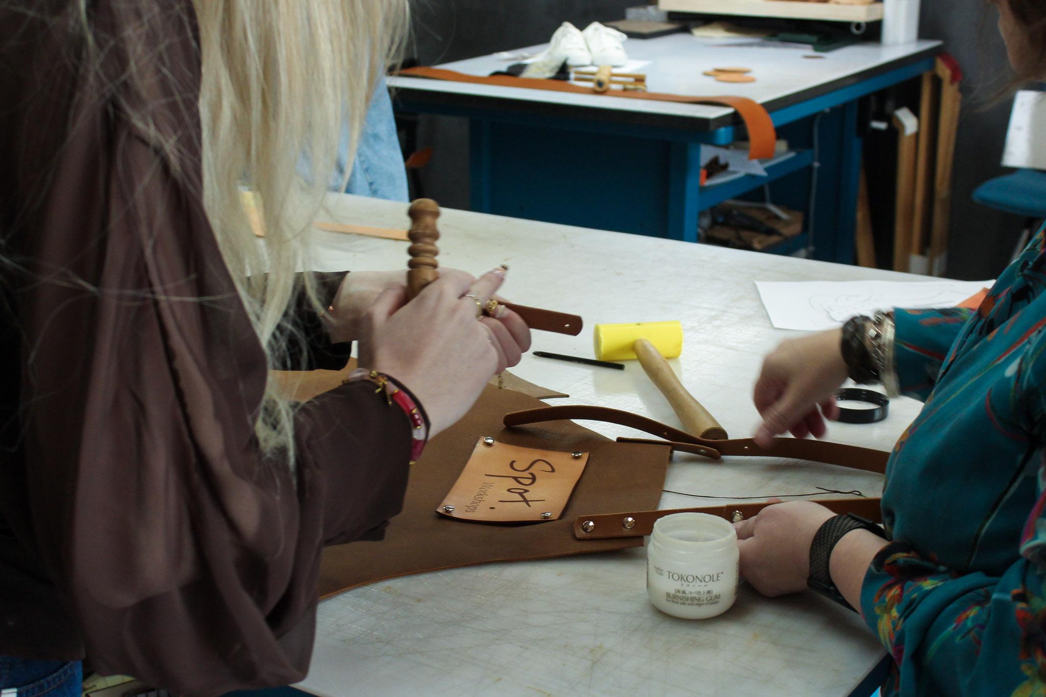 Leerbewerking workshop: ambachtelijk BBQ schort - Foto