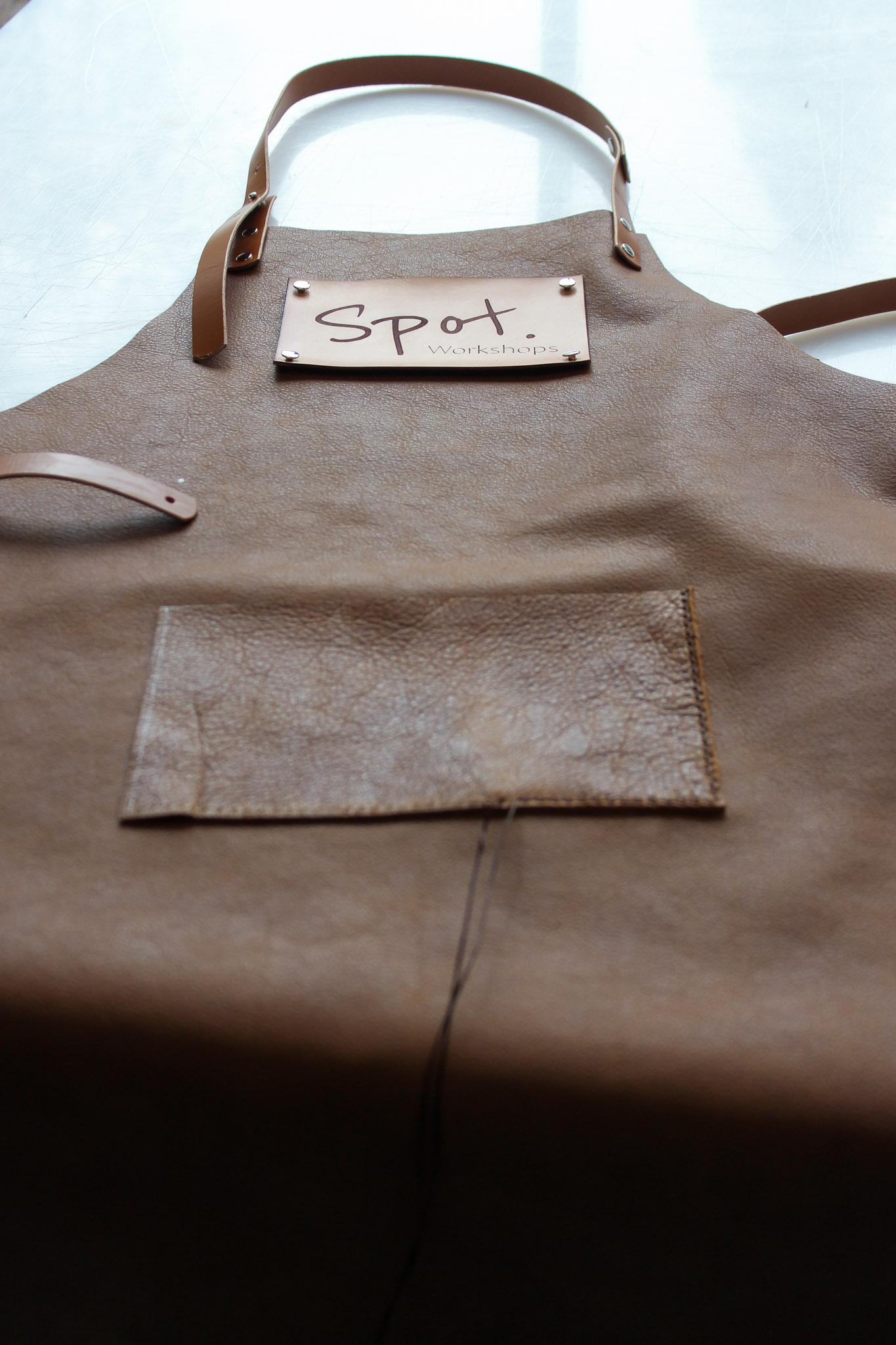 Leerbewerking workshop: ambachtelijk BBQ schort - Foto