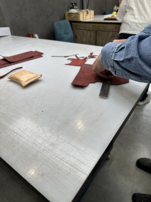 Lederen wallet maken zonder naaien (Privé groep)