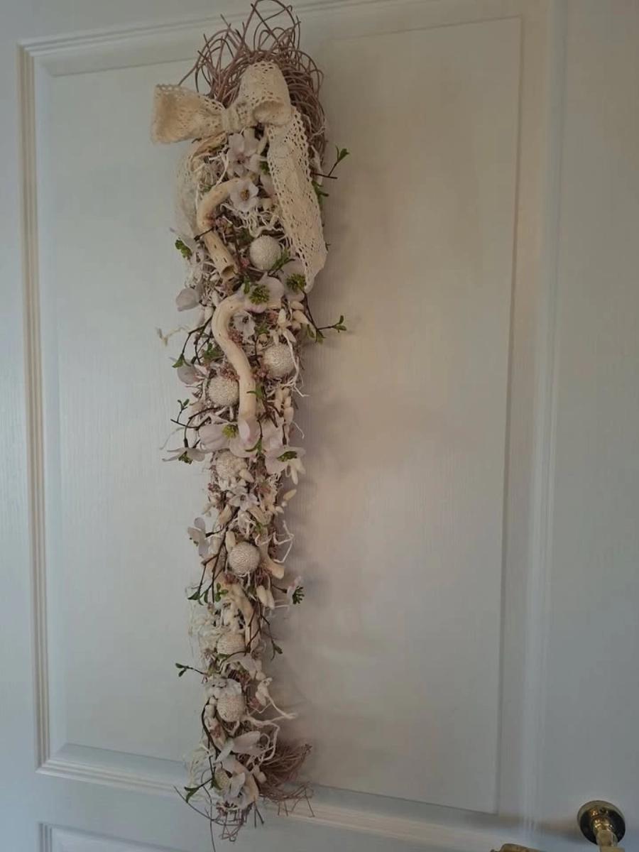 Festoen in gebleekte tinten Workshop - Foto