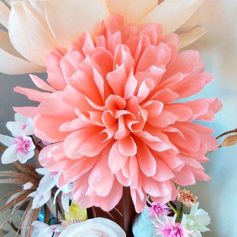 Ontbijt & bloemenkunst: maak een reusachtige crêpebloem workshop - Foto