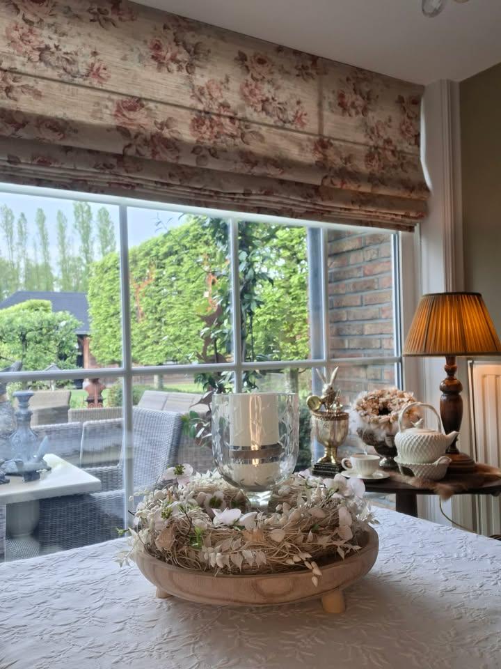 Krans in gebleekte tinten workshop - Foto