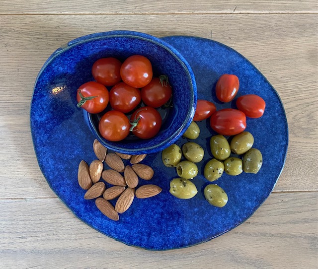 Keramiek hapjesschotel