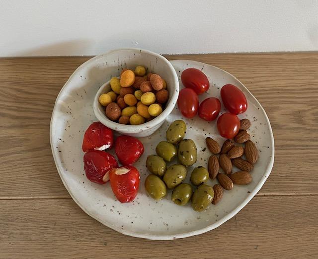 Keramiek hapjesschotel - Foto