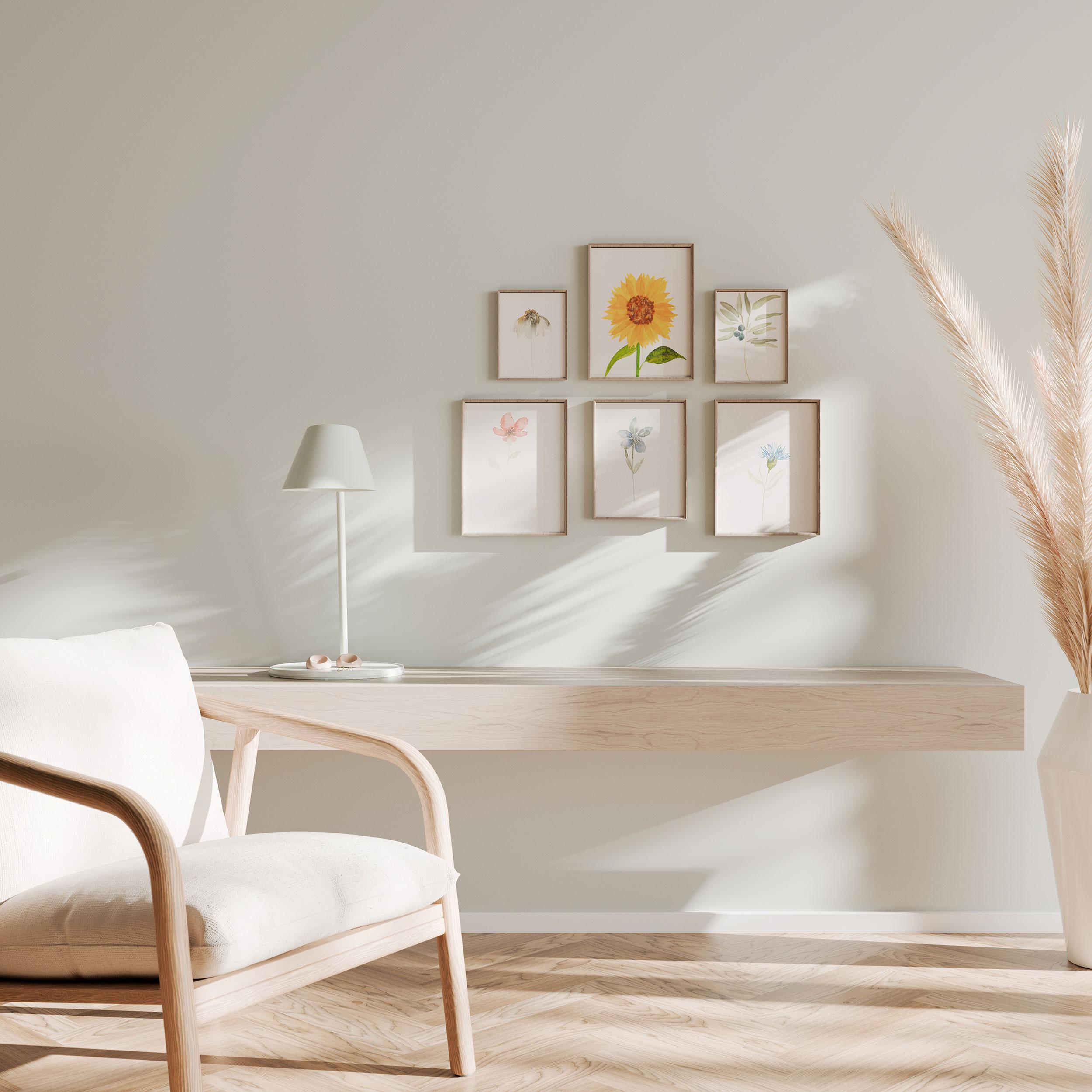 Aquarel workshop: éénvoudige zomerse bloemen creëren - Foto