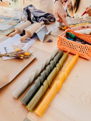 Workshop Kaarsen Twisten privé groep