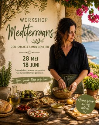 KOOKWORKSHOP MEDITERRAANS; Spaans & Italiaans