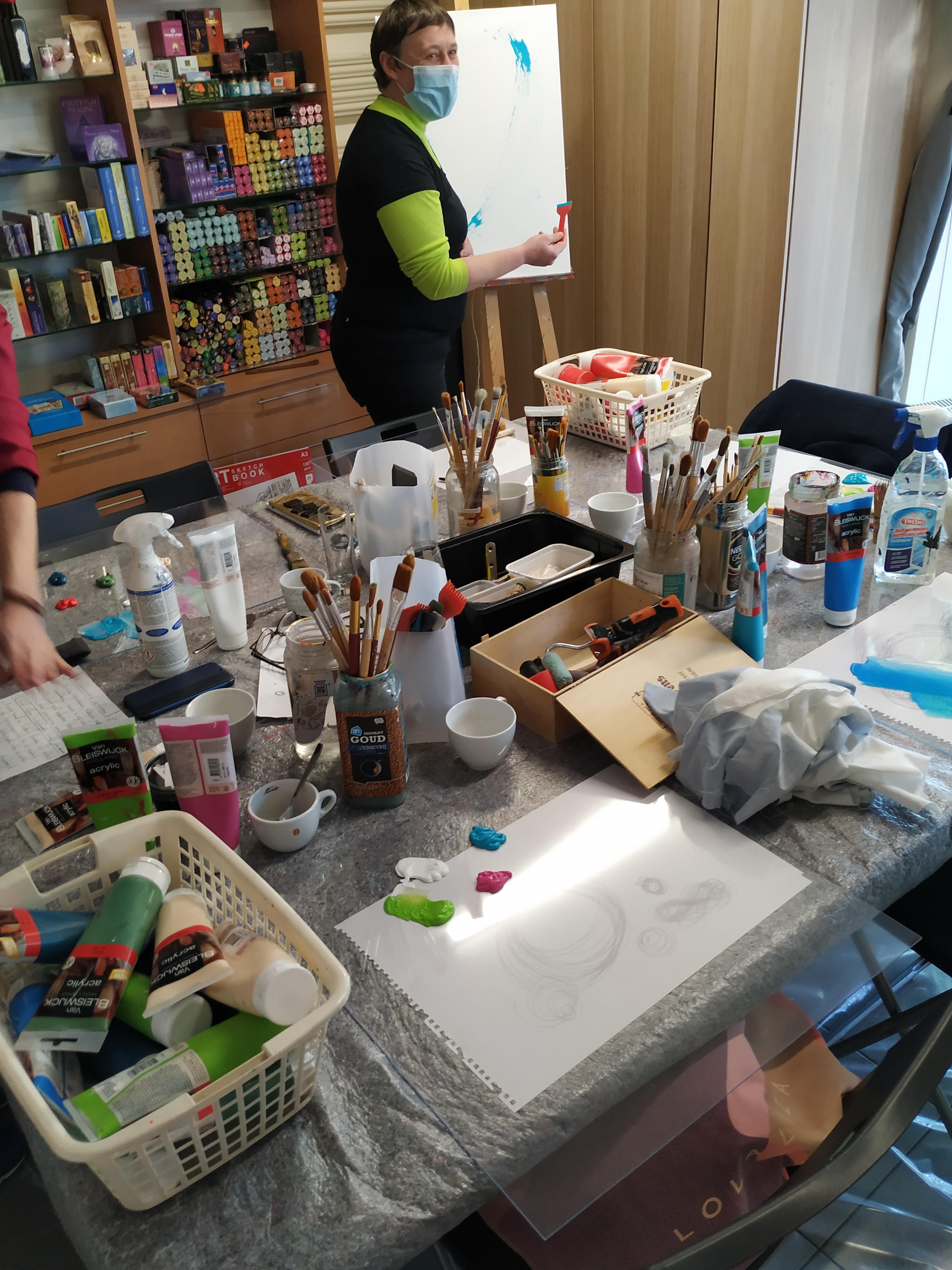 DIY‑Pakketten Intuïtief Schilderen - Foto