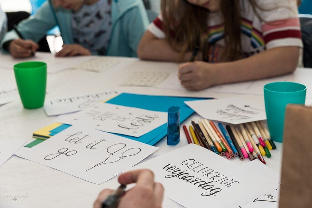 Workshop handletteren